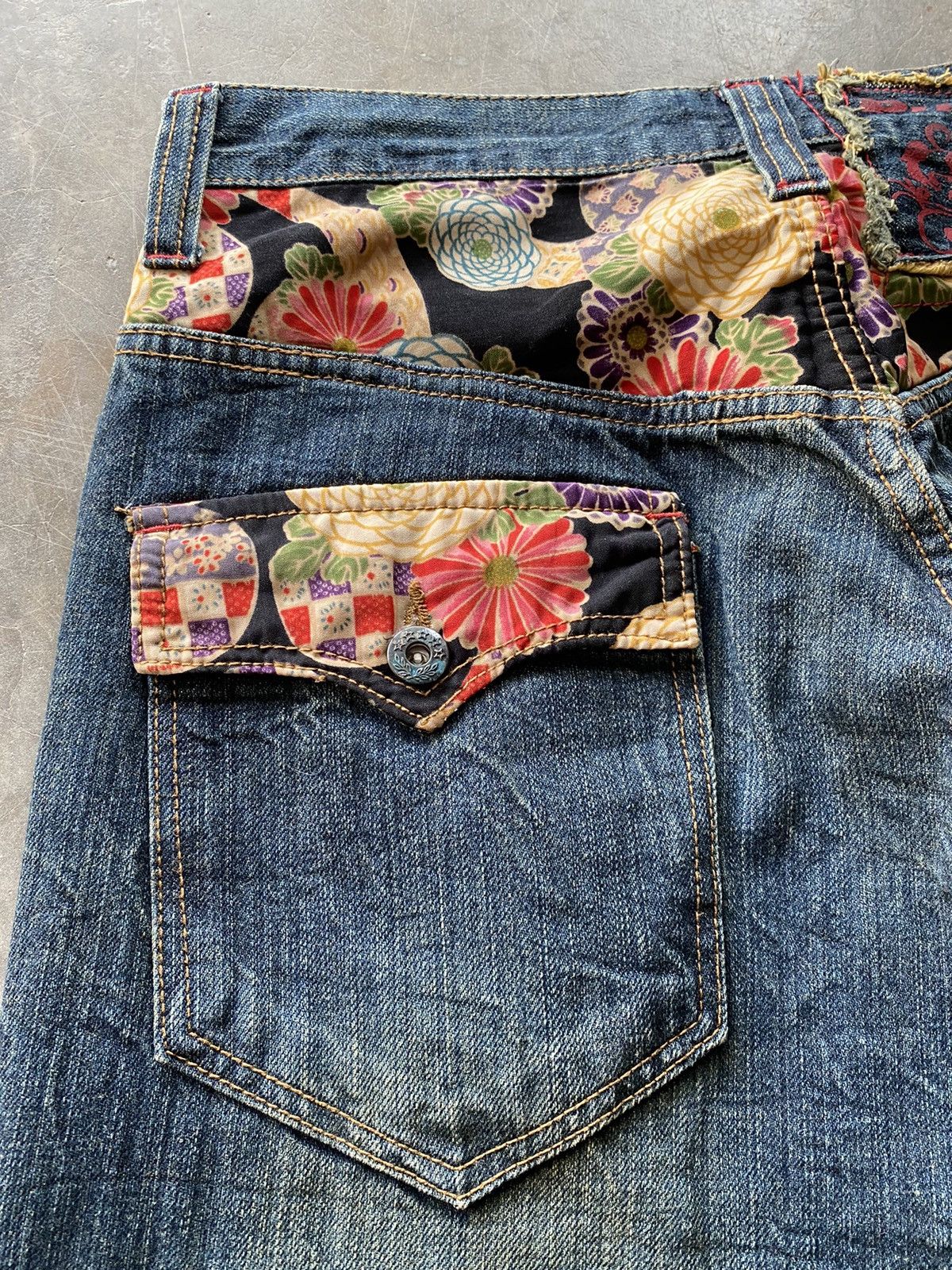 Hysteric Glamour × If Six Was Nine × Tornado Mart 💥last call💥Baggy Jeans Piko Mud Rusty Denim Size US 29 - 3 Thumbnail