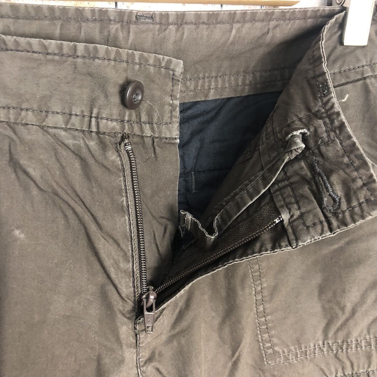 Uniqlo × Vintage Uniqlo vintage Dark Brown Cropped Pants #A325 Size 26" / US 2 / IT 38 - 15 Thumbnail