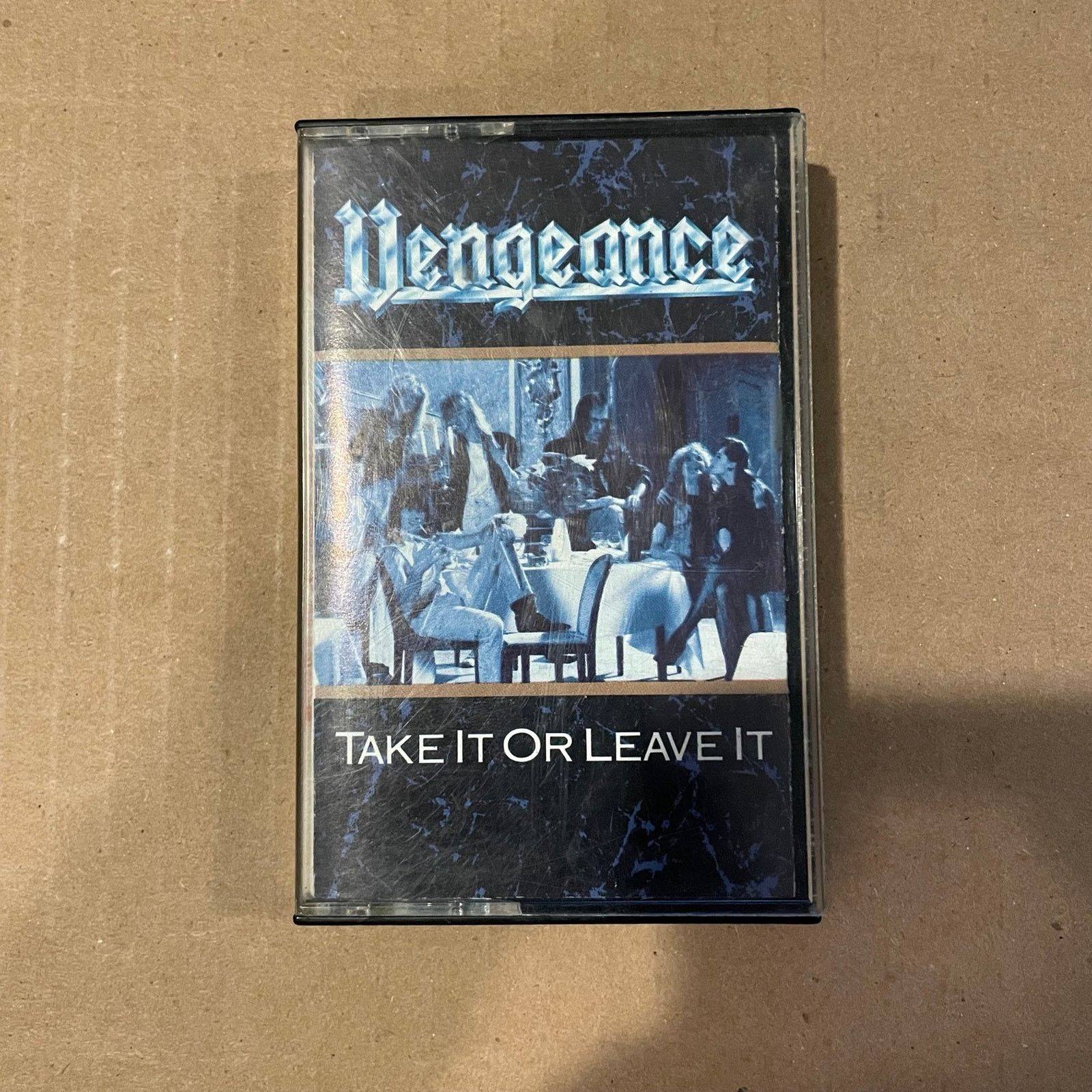 Columbia Vengeance - Take It Or Leave It Cassette Tape album metal Size ONE SIZE - 1 Thumbnail