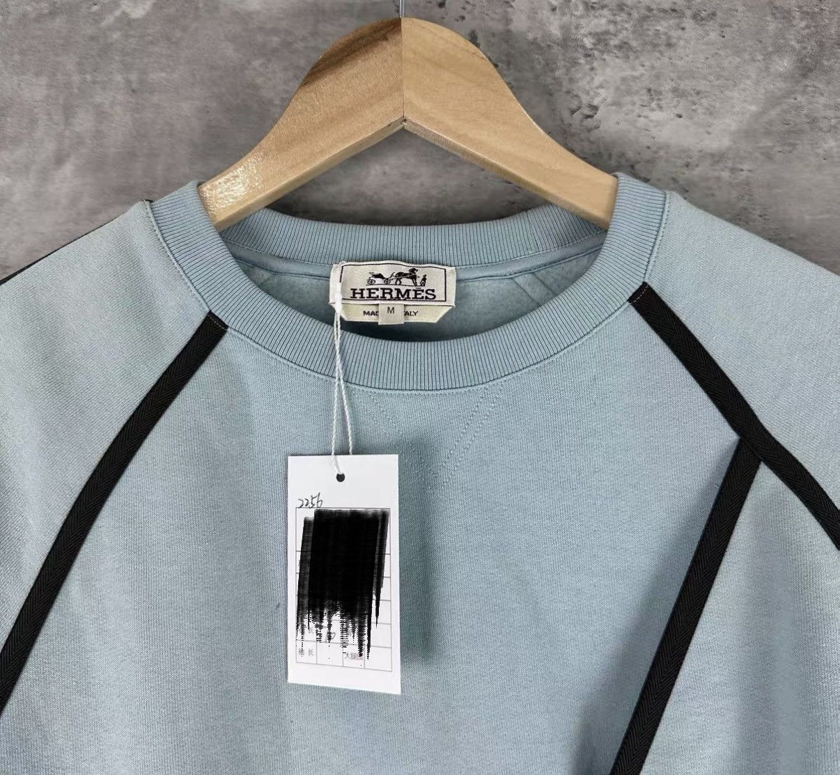 Hermes Hermès Rubber Patch Crew Neck Sweatshirt J42 Size US M / EU 48-50 / 2 - 3 Thumbnail