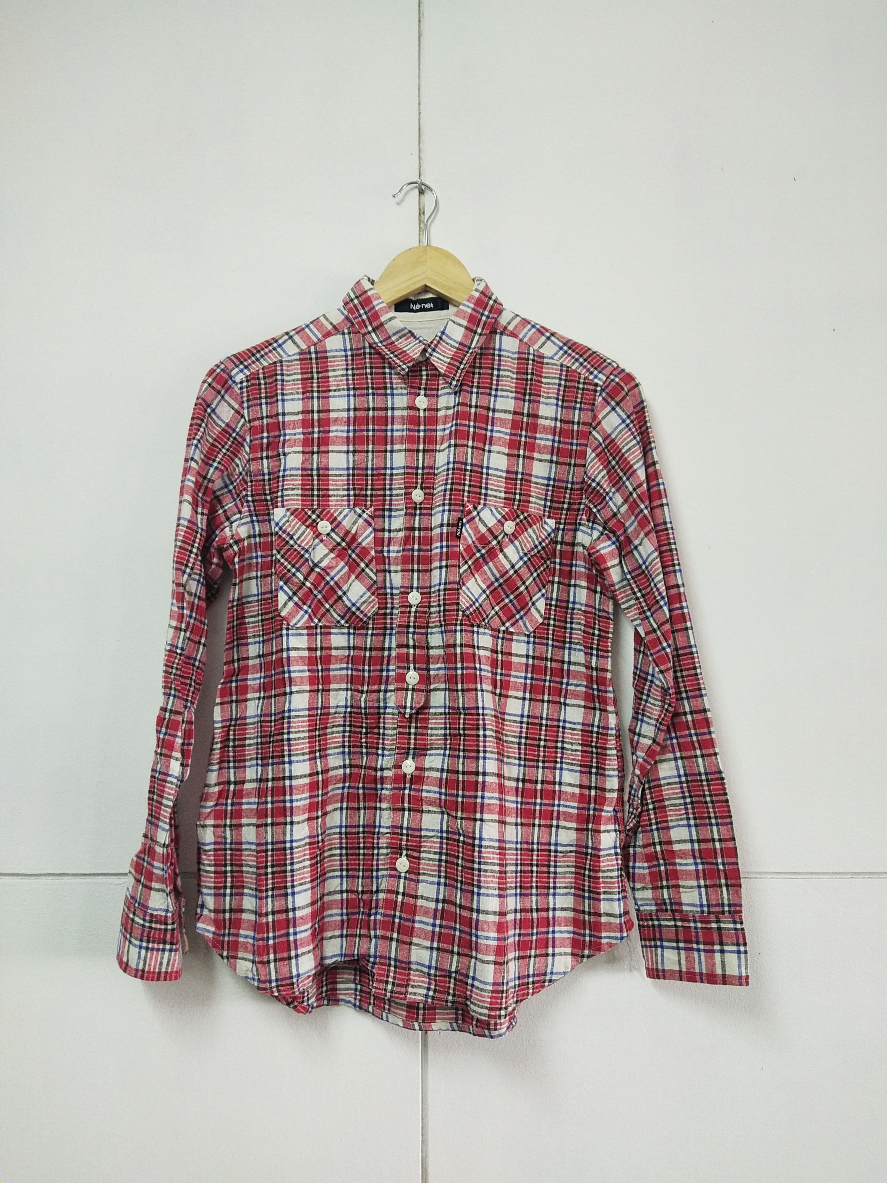Issey Miyake × Ne-Net × Tsumori Chisato Ne-Net Issey Miyake Long Sleeve Shirt Size US M / EU 48-50 / 2 - 1 Thumbnail