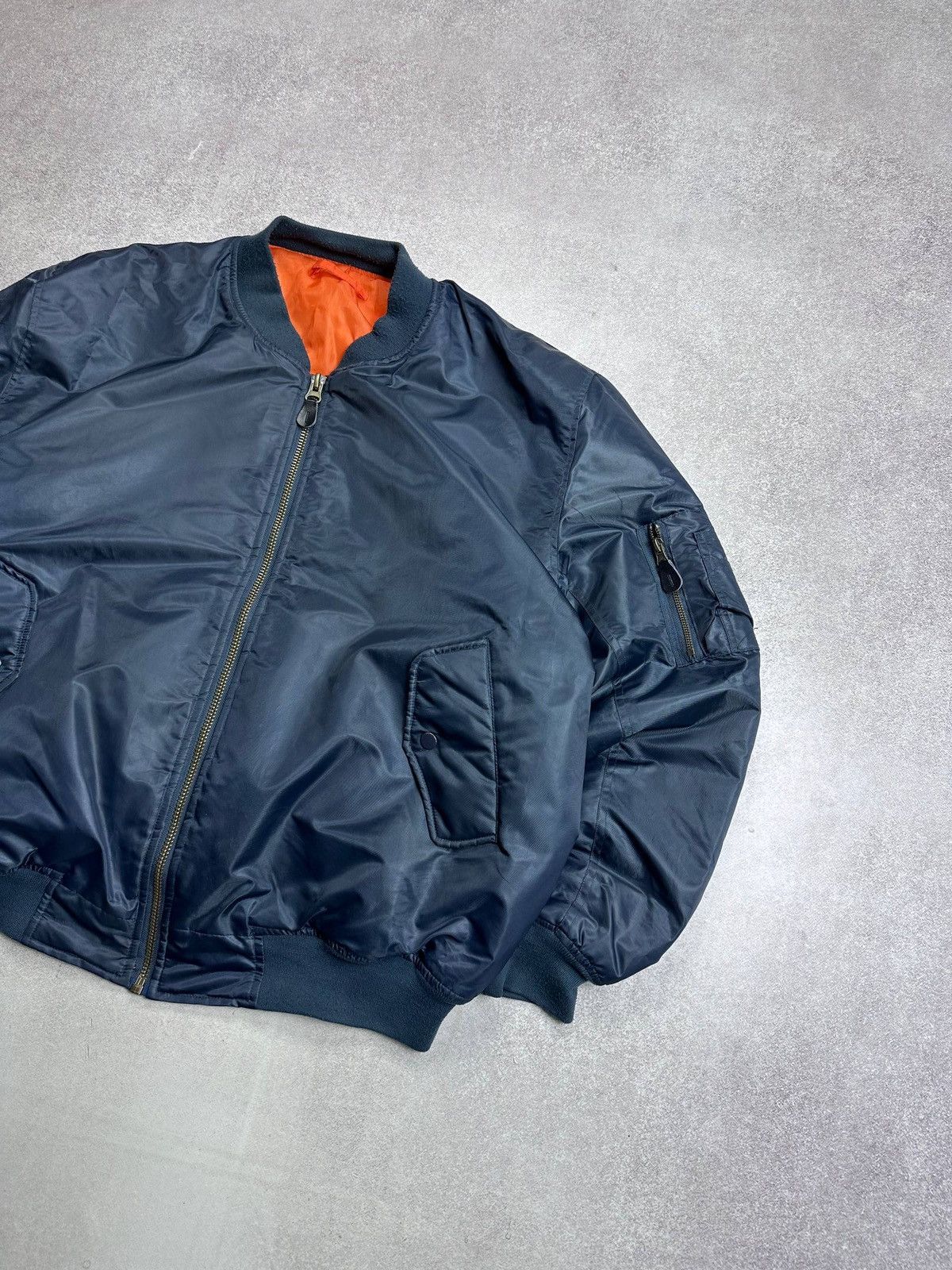 Japanese Brand Vintage MA-1 Avirex Style Oversized Bomber Jacket Balency XL Size US XL / EU 56 / 4 - 2 Thumbnail