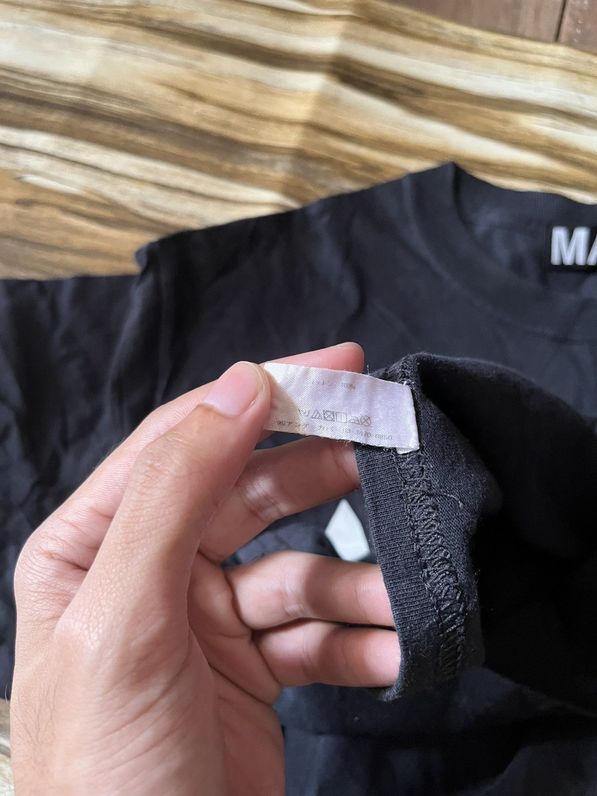Undercover MAD Undercover spellout black tee Size US M / EU 48-50 / 2 - 7 Thumbnail