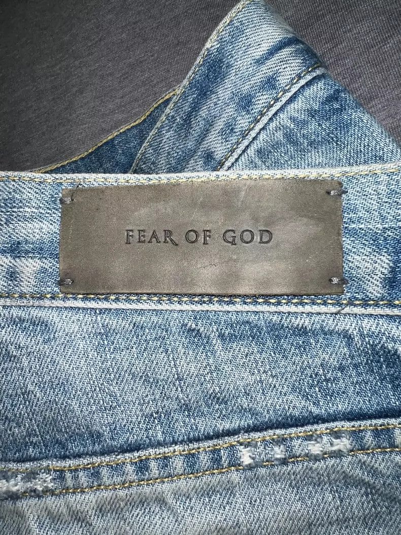 Fear of God Fear of God 4th og blue cow pants Size US 30 / EU 46 - 5 Thumbnail