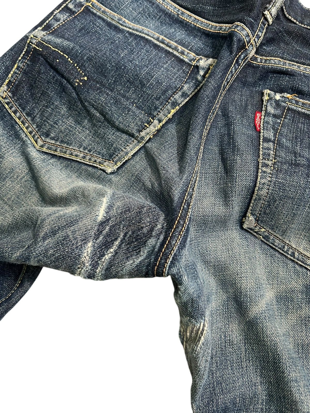 Japanese Brand × Kapital × Vintage eight-G Selvedge Distressed Japanese Denim Jeans Size US 29 - 13 Thumbnail