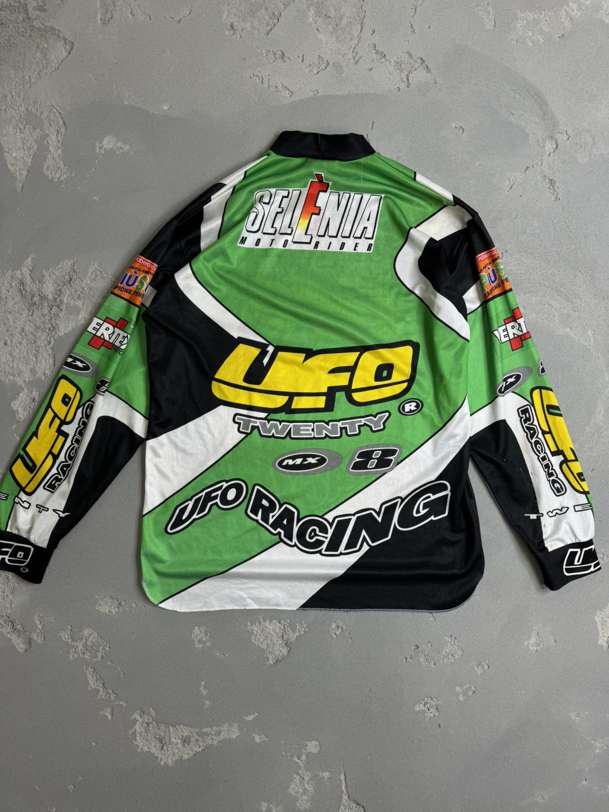 Vintage Vintage UFO 20th Anniversary Moto Racing Jersey Size US XL / EU 56 / 4 - 2 Thumbnail