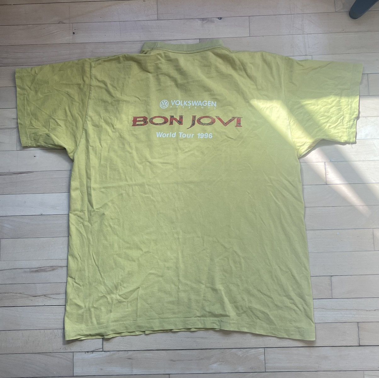 Band Tees Bon Jovi euro tour band tee Size US XL / EU 56 / 4 - 3 Thumbnail