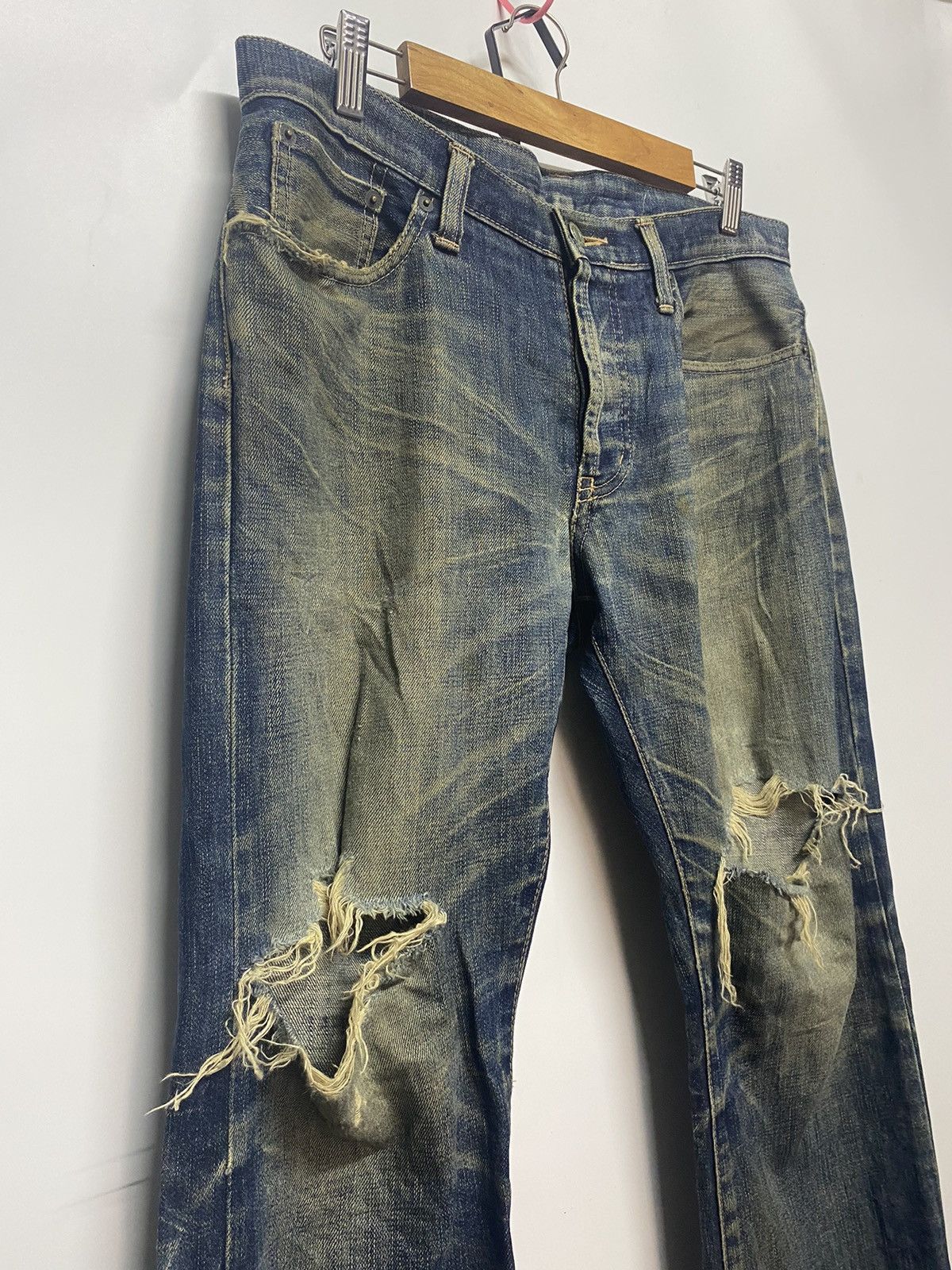 Japanese Brand × Takeo Kikuchi Takeo Kikuchi Distressed Denim Jeans Pants Japan Size US 34 / EU 50 - 5 Thumbnail