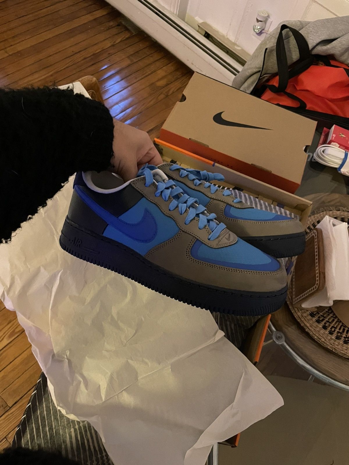 Nike Stash Air Force 1 (2.0) Size US 10 / EU 43 - 8 Thumbnail