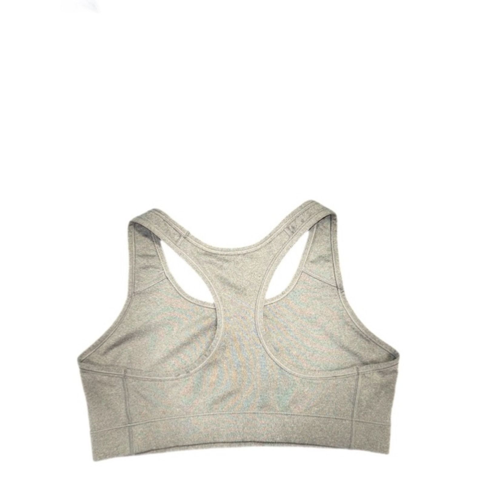 Nike Nike Dri-FIT Gray Racerback Sports Bra Size L / US 10 / IT 46 - 2 Thumbnail