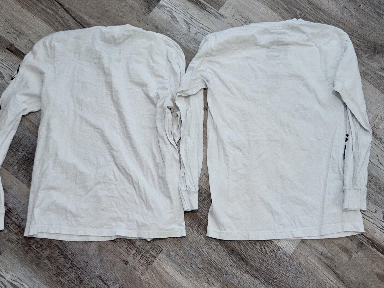 Volcom Mens Volcum Shirt Lot Small White Long Sleeve Deadly Stones Size US S / EU 44-46 / 1 - 2 Thumbnail