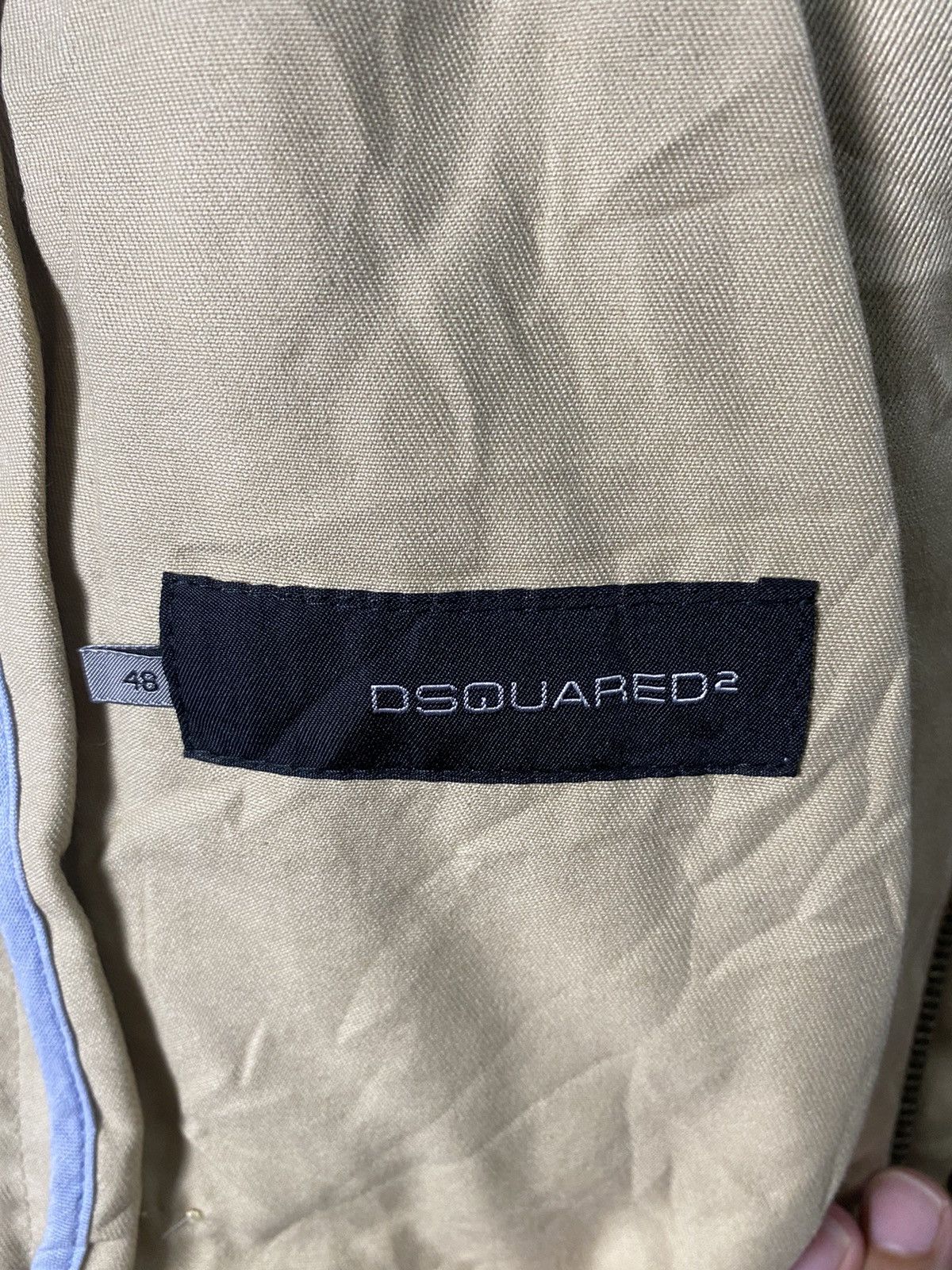 Dsquared2 Dsquared2 Khakis Rider Biker Jacket Size US M / EU 48-50 / 2 - 15 Thumbnail