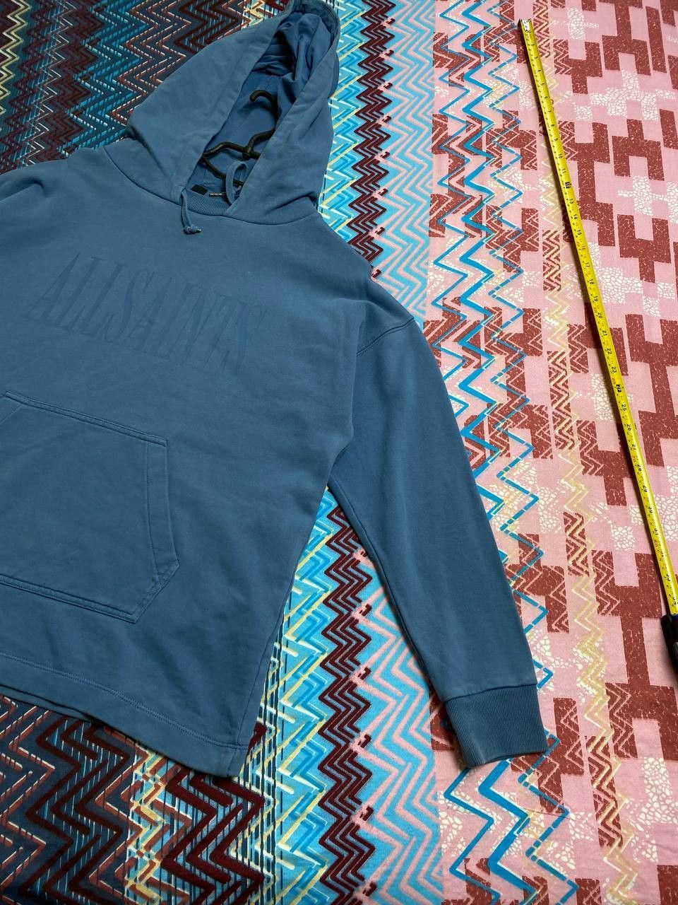 Allsaints Vintage Washed Hoodie Sweatshirt Allsaints Logo Drip Size US S / EU 44-46 / 1 - 7 Thumbnail