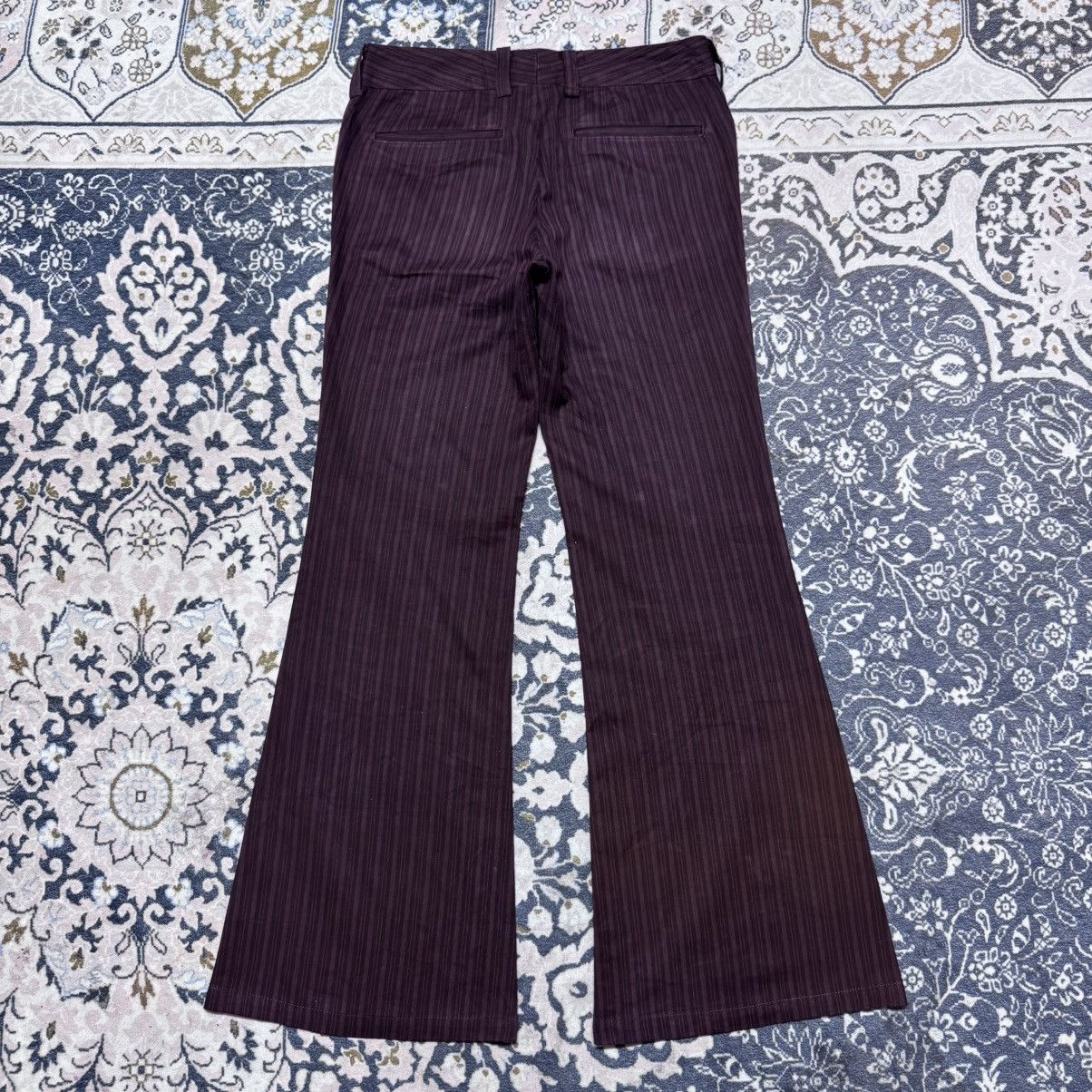 Tornado Mart Tornado Mart expose Button Pinstriped Flare Pants Size US 28 / EU 44 - 18 Thumbnail