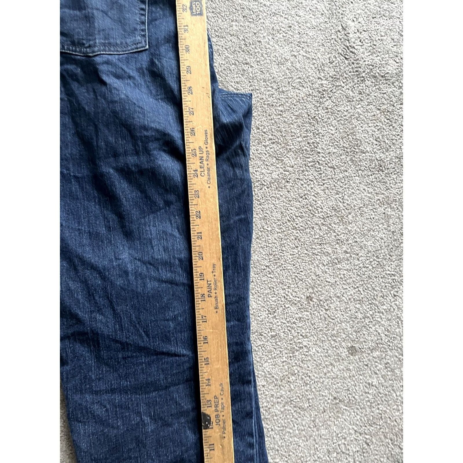 Gloria Vanderbilt Gloria Vanderbilt Amanda Jeans Straight Women 16 Blue Denim 28 In Inseam Medium Wash Regular Rise Size 38" / US 16 / IT 52 - 7 Thumbnail