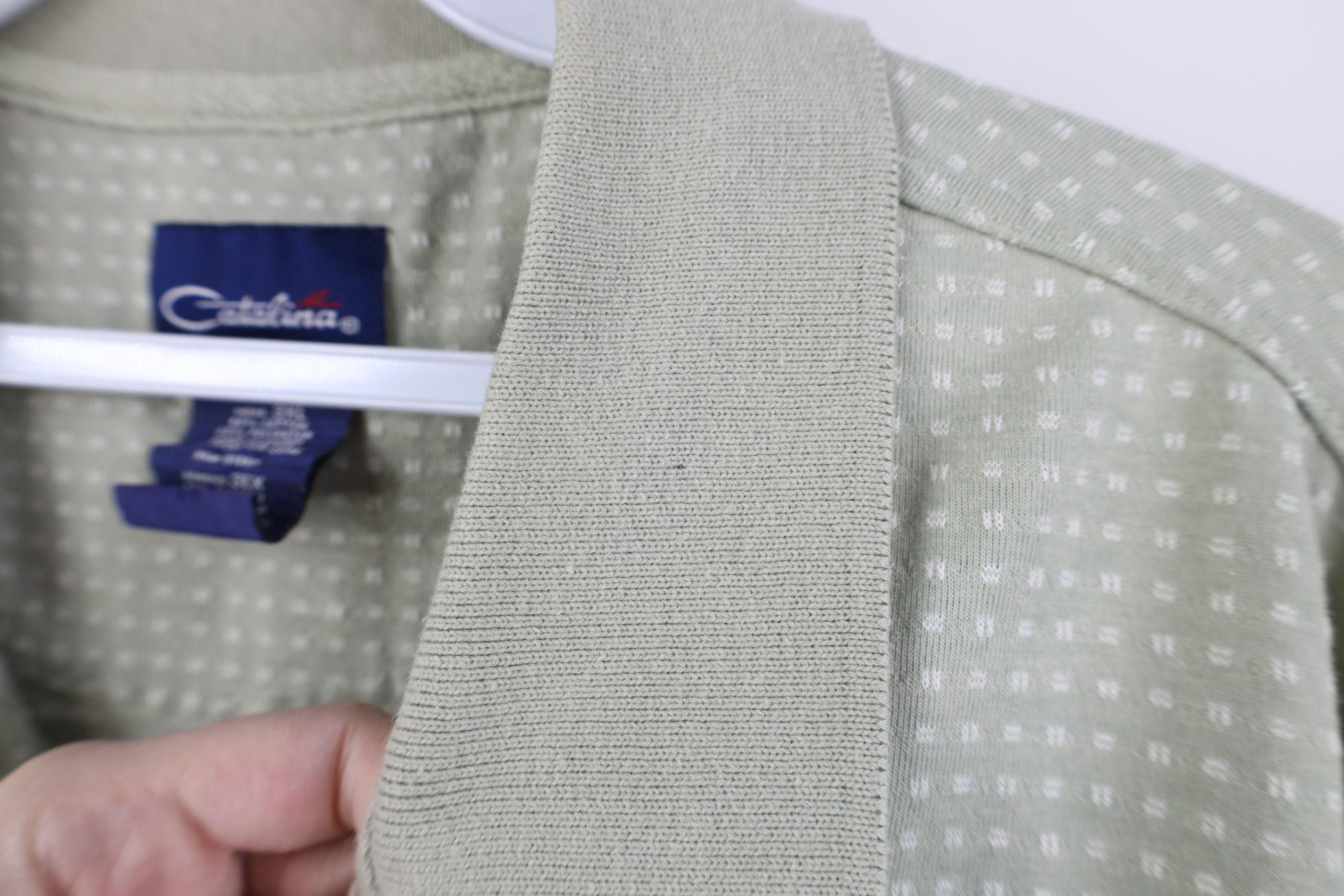 Vintage Vintage 90s Streetwear Geometric Collared Golf Polo Shirt Size US XXL / EU 58 / 5 - 5 Thumbnail
