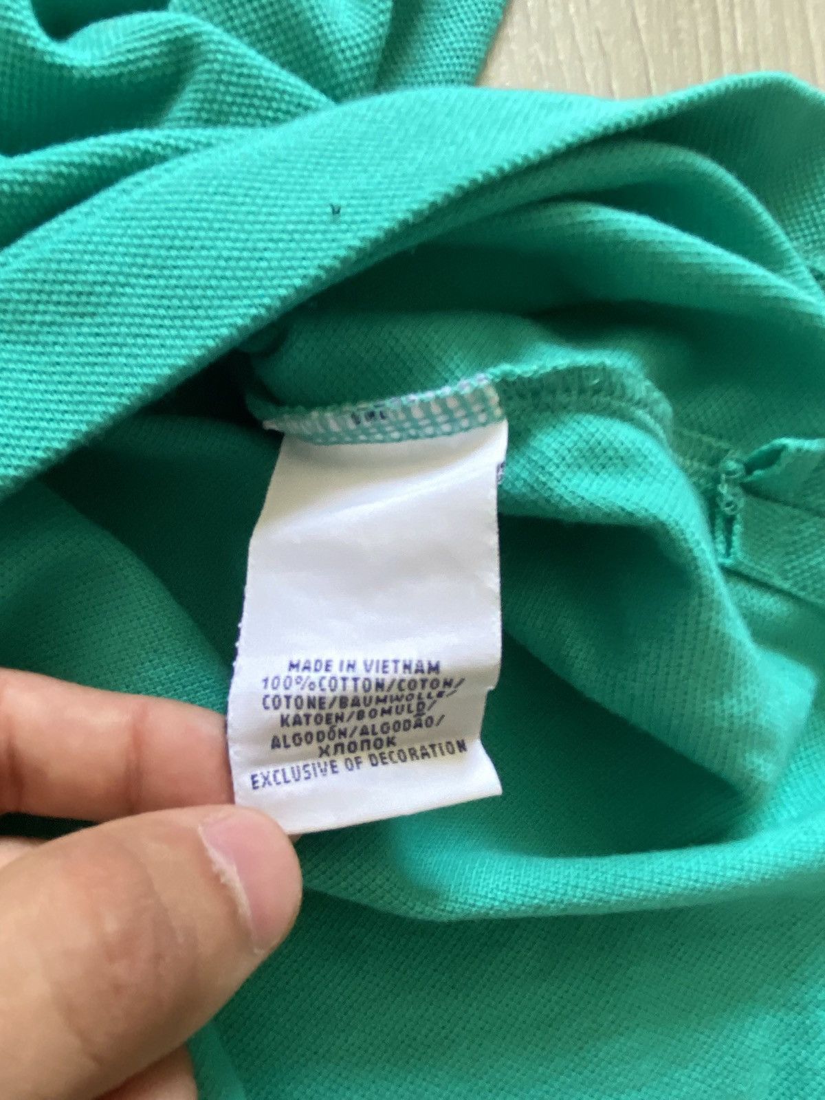 Polo Ralph Lauren Vintage Polo Ralph Lauren Green Polo T-shirt Chief Keef M Size US M / EU 48-50 / 2 - 3 Thumbnail