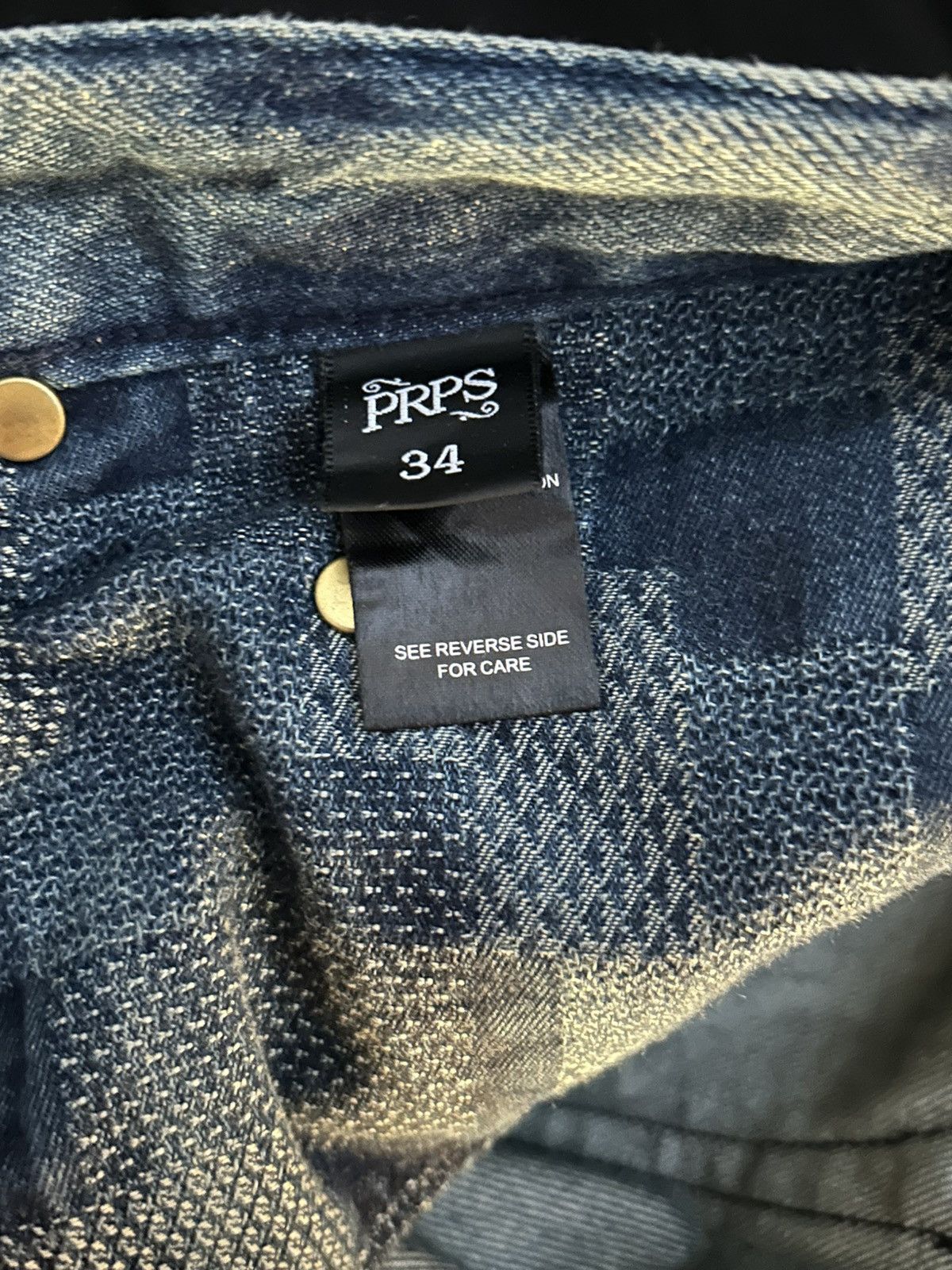 Prps PRPS Denim Jeans Size US 34 / EU 50 - 3 Thumbnail