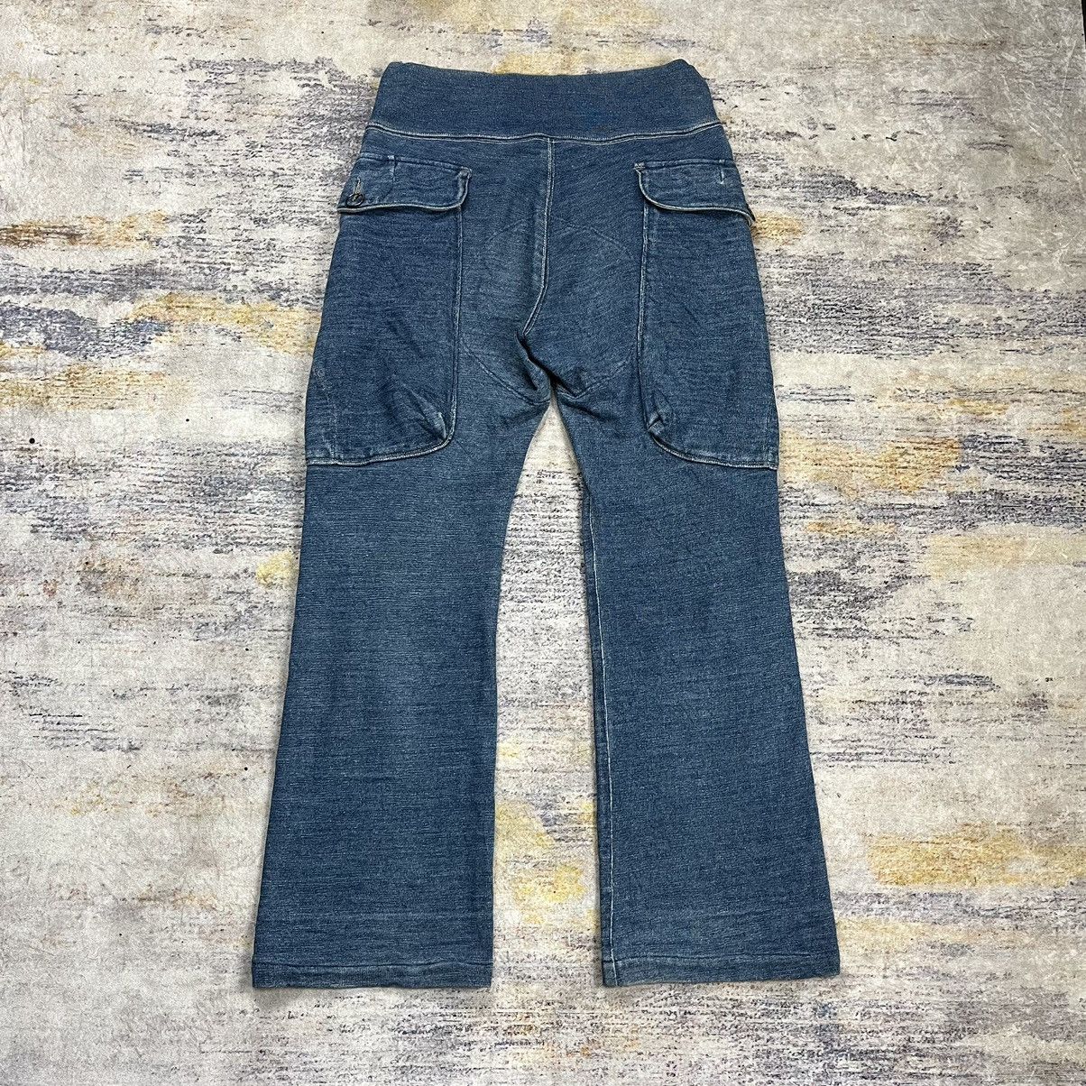 Kapital Kapital indigo big pocket cargo sweat pants Size US 32 / EU 48 - 3 Thumbnail