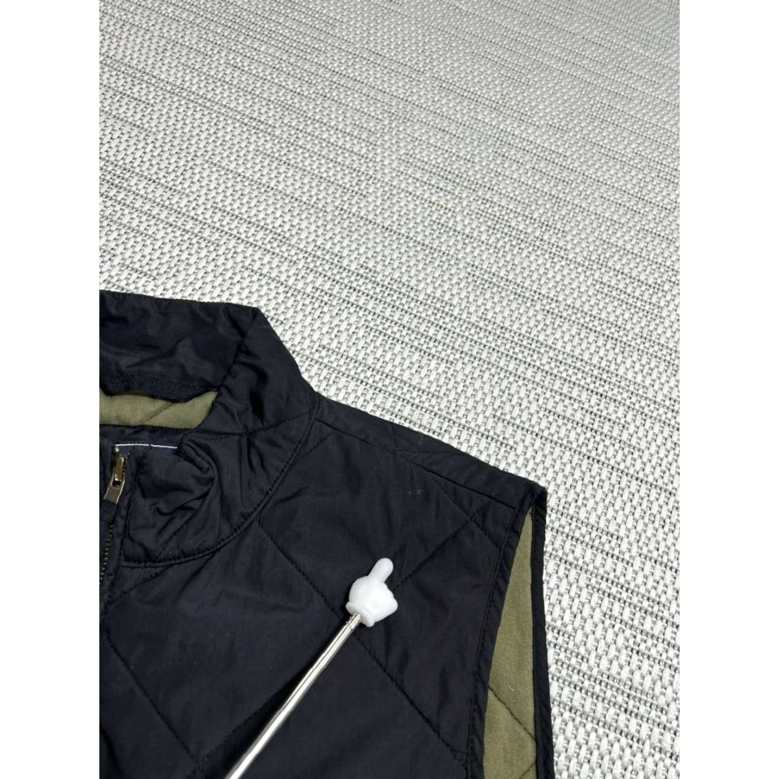 J.Crew J. Crew Quilted Walker Vest Mens M Black Outerwear Insulated Full Zip Winter Short Jacket/Coat Casual Size US M / EU 48-50 / 2 - 5 Thumbnail