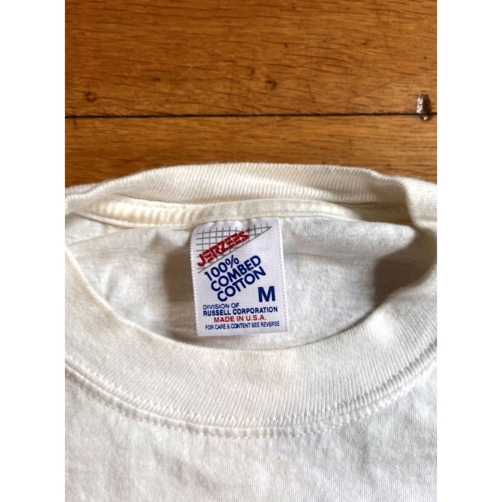 Jerzees VINTAGE Hyatt Regency Cerromar Beach Puerto Rico Tennis Shirt Men’s M White 90s Nike Shirt Mens M White 90s Tennis Shirt Size US M / EU 48-50 / 2 - 5 Thumbnail