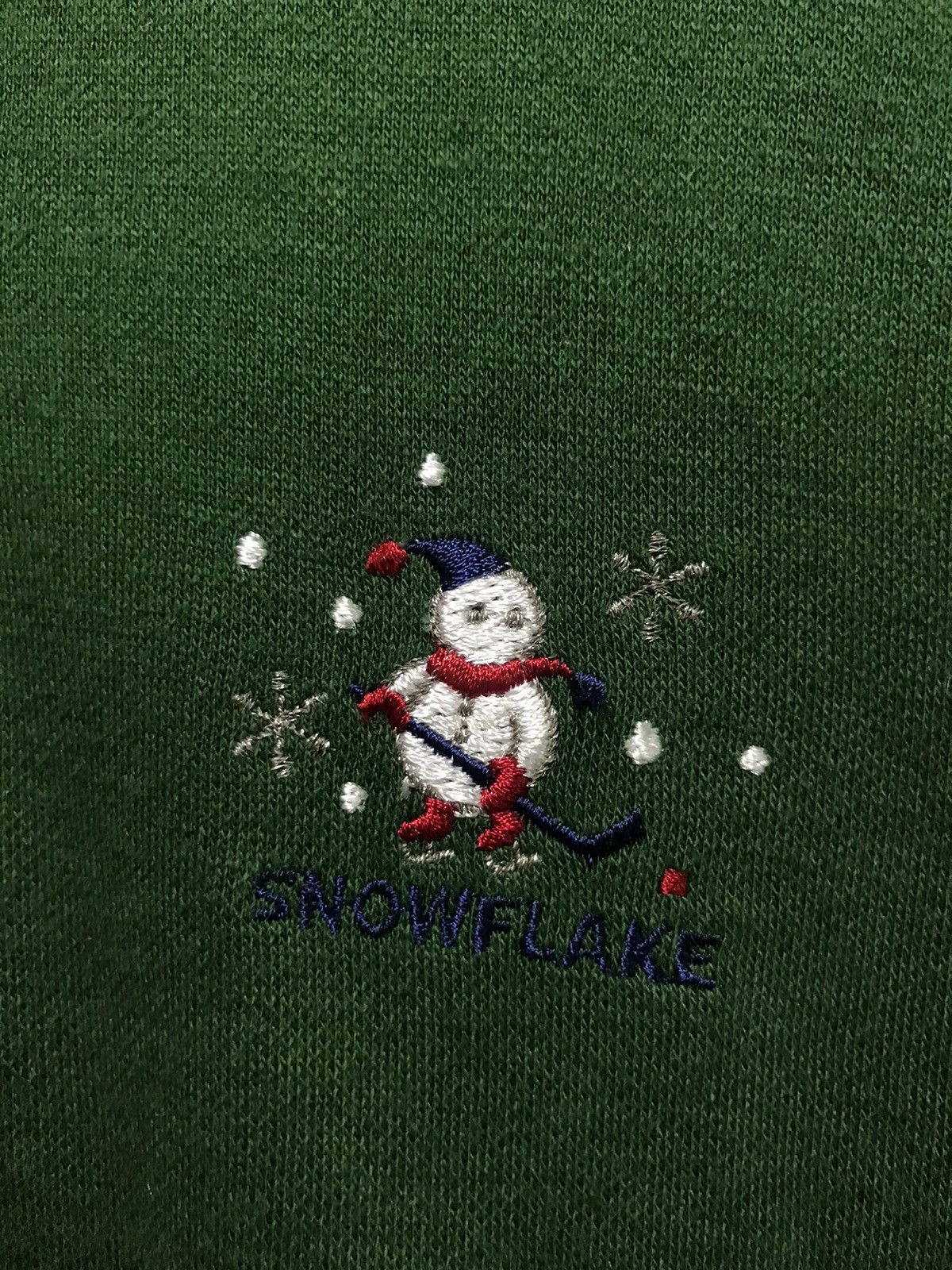 Japanese Brand × Vintage Vintage Snowflake Cosmic Crew Sweatshirt Size US S / EU 44-46 / 1 - 7 Thumbnail