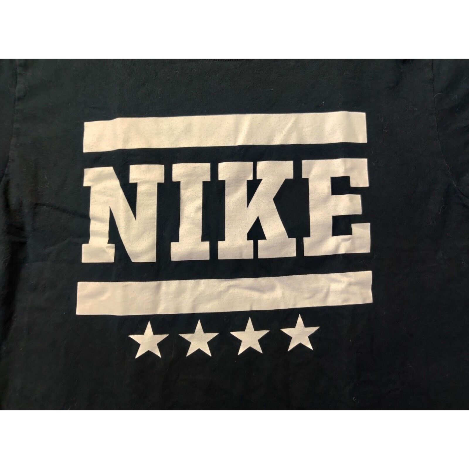 Nike Nike Shirt Adult Mens Large Black White Spell Out 95 Regular Size US L / EU 52-54 / 3 - 2 Thumbnail