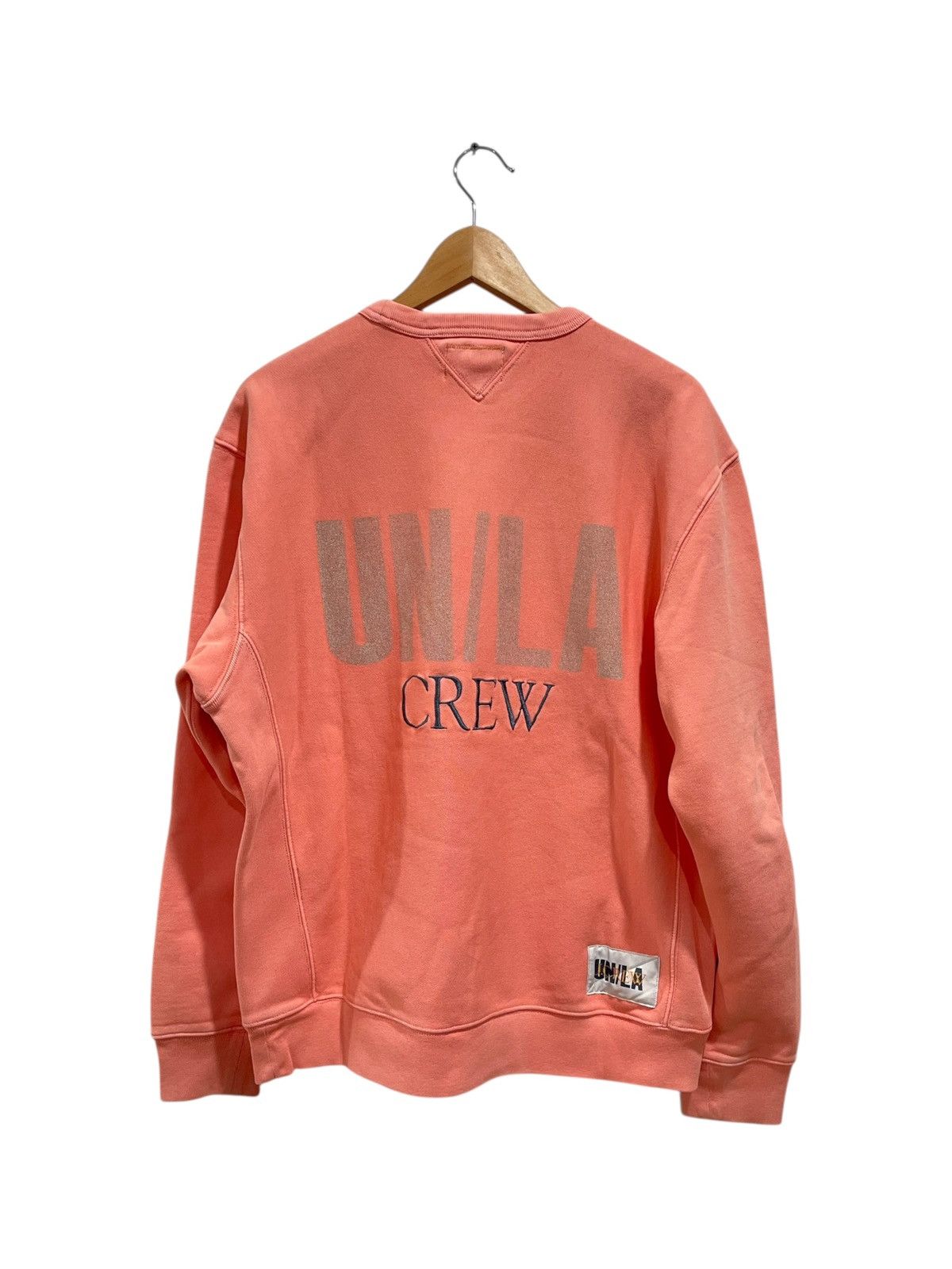 J.Crew × Union LA Union x J.Crew Logo Crewneck Bright Pink Size US M / EU 48-50 / 2 - 3 Thumbnail