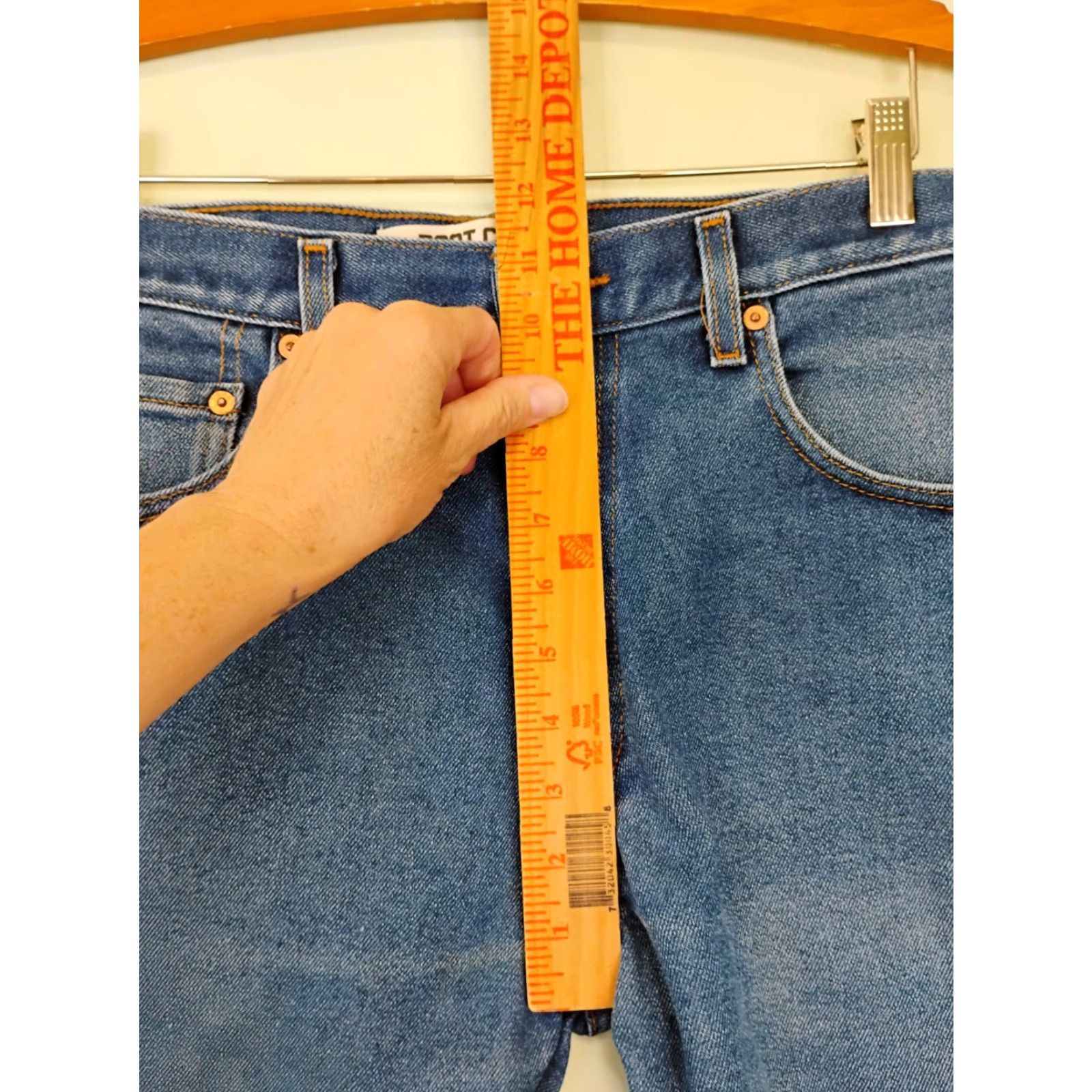 Levi's VINTAGE Levi's 517 Jeans Bootcut Denim Blue 32x33 Mens Regular 517 Model Size US 32 / EU 48 - 4 Thumbnail