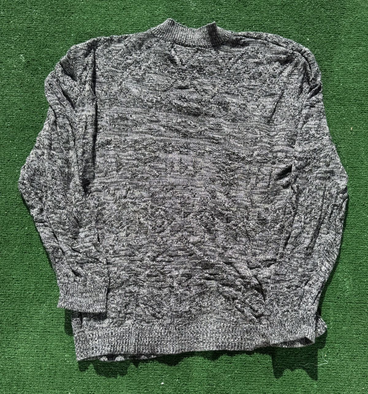 Pacsun Pacsun Grey Collared Sweater Knit Size US L / EU 52-54 / 3 - 3 Thumbnail