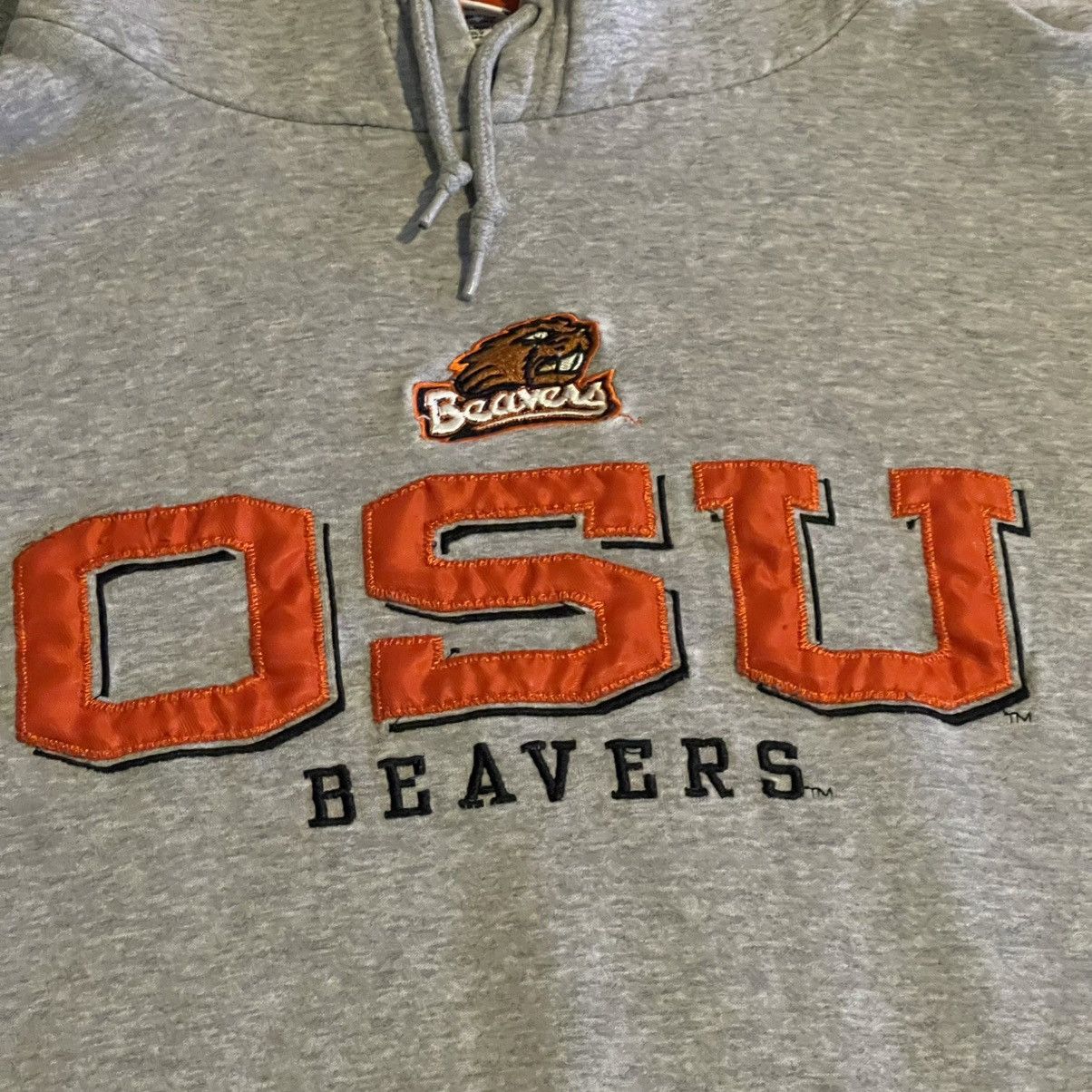Pro Edge Vintage Y2K Oregon State University Beavers Hoodie Mens XL Size US XL / EU 56 / 4 - 4 Thumbnail