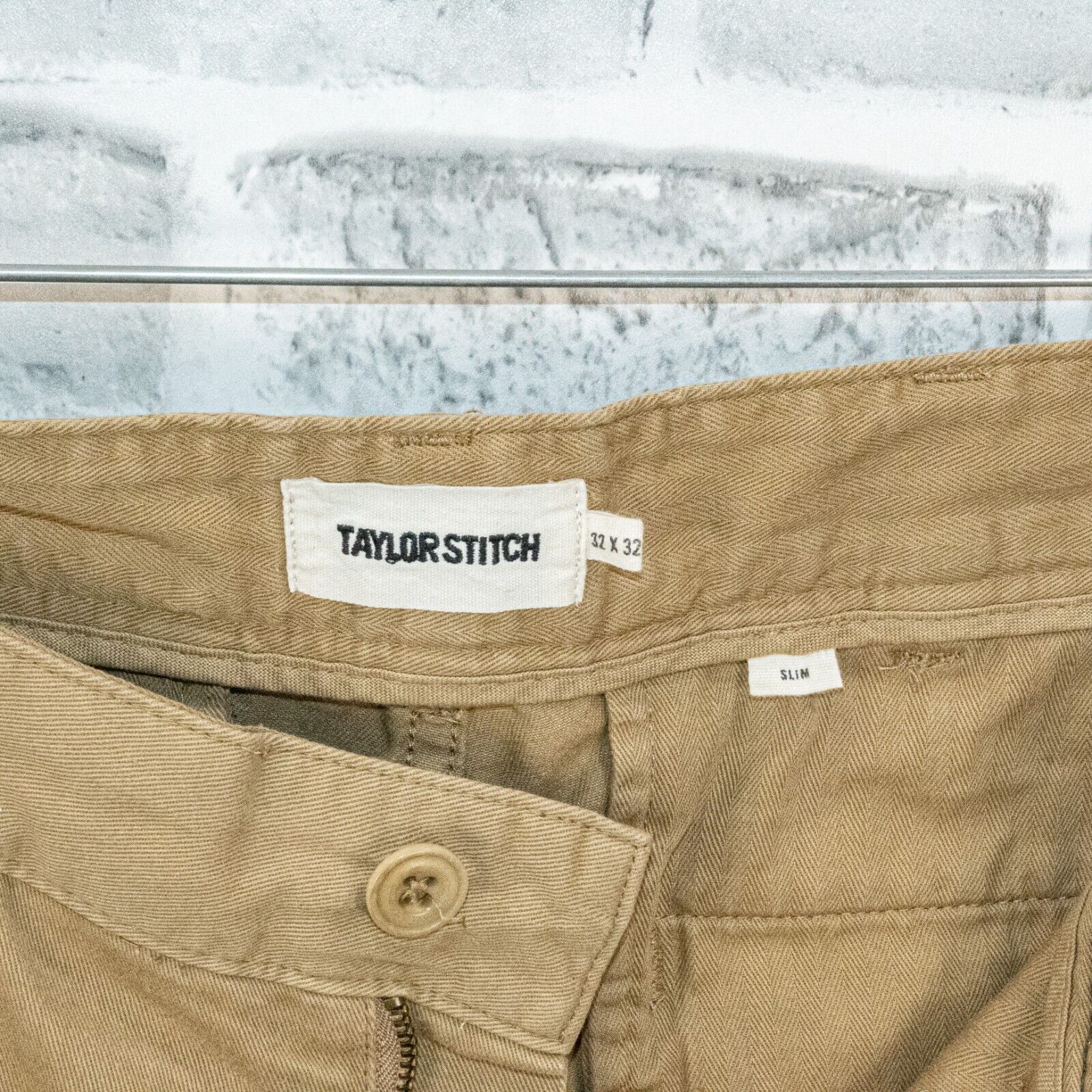 Taylor Stitch Taylor Stitch Slim Foundation Pant Chinos in organic Khaki Size US 32 / EU 48 - 2 Thumbnail