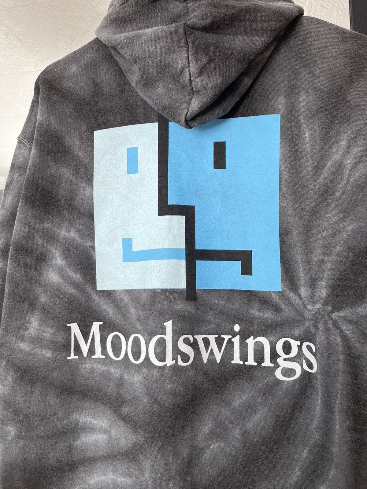 Other Mood Swings Full Zip Grey Tie Dye Hoodie Size US M / EU 48-50 / 2 - 7 Thumbnail