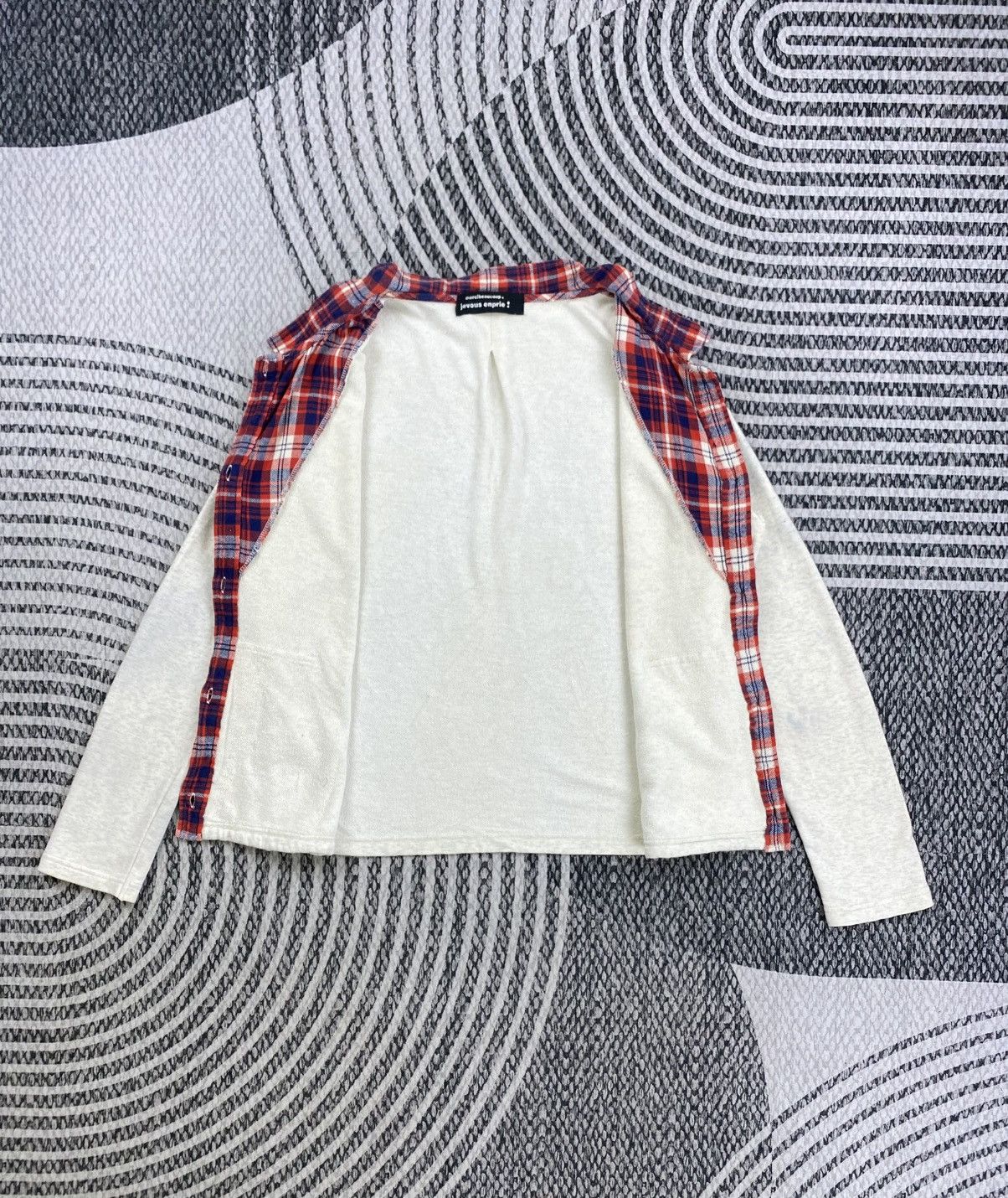 mercibeaucoup Vintage Mercibeaucop Red Brick Cardigan Style Jacket Size L / US 10 / IT 46 - 6 Thumbnail