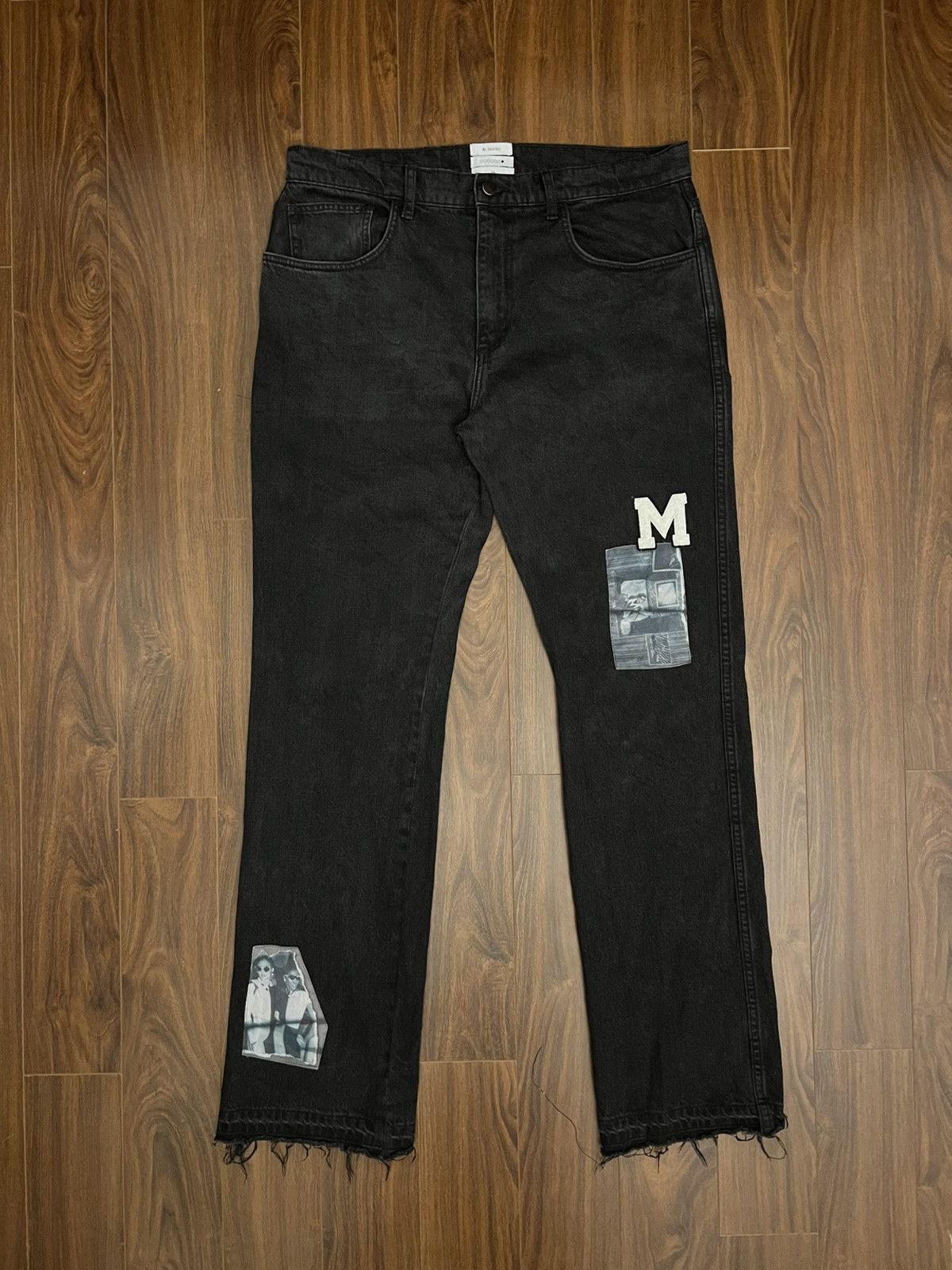 Mr. Saturday Mr. Saturday FW20 “Stranger Than Paradise” Patchwork Jeans Size US 34 / EU 50 - 1 Thumbnail