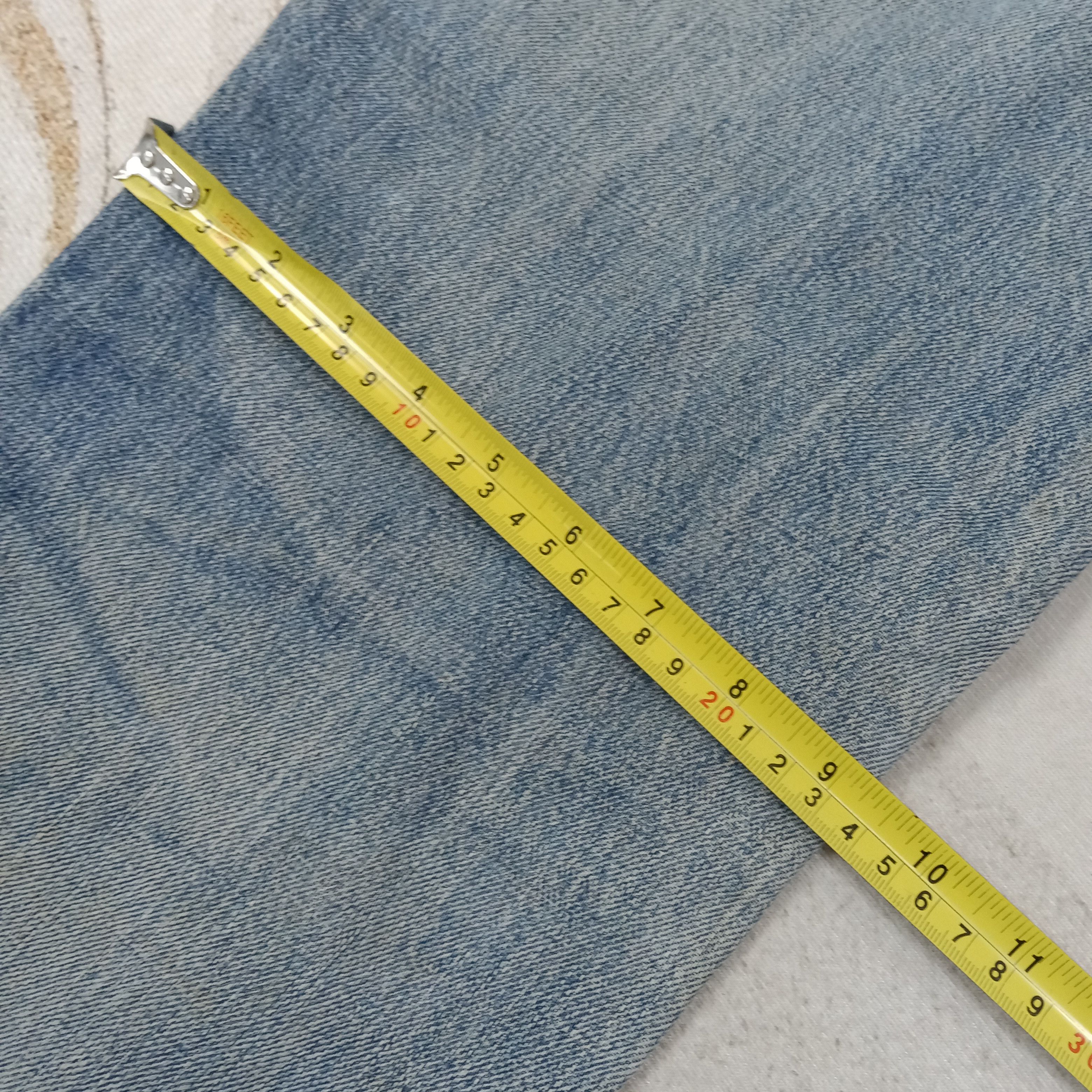 Levi's Levi's 502 Selvedge Distressed Big E Denim Jeans C258N17 Size US 29 - 13 Thumbnail