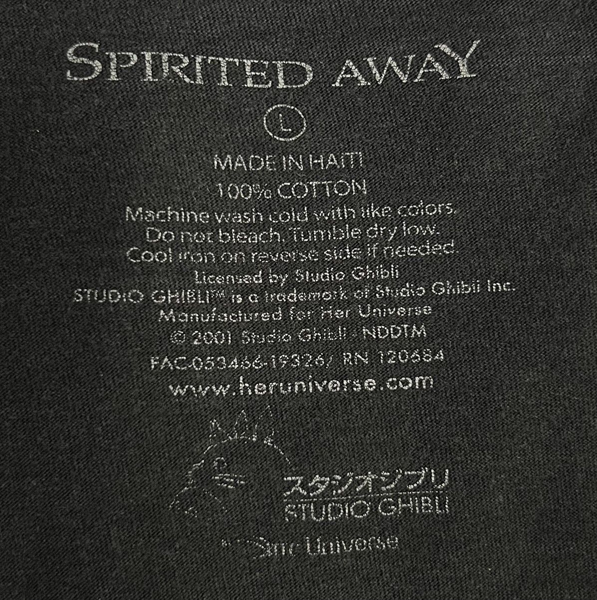 Anime × Japanese Brand VINTAGE STUDIO GHIBLI SPIRITED AWAY SHIRT Size US L / EU 52-54 / 3 - 7 Thumbnail