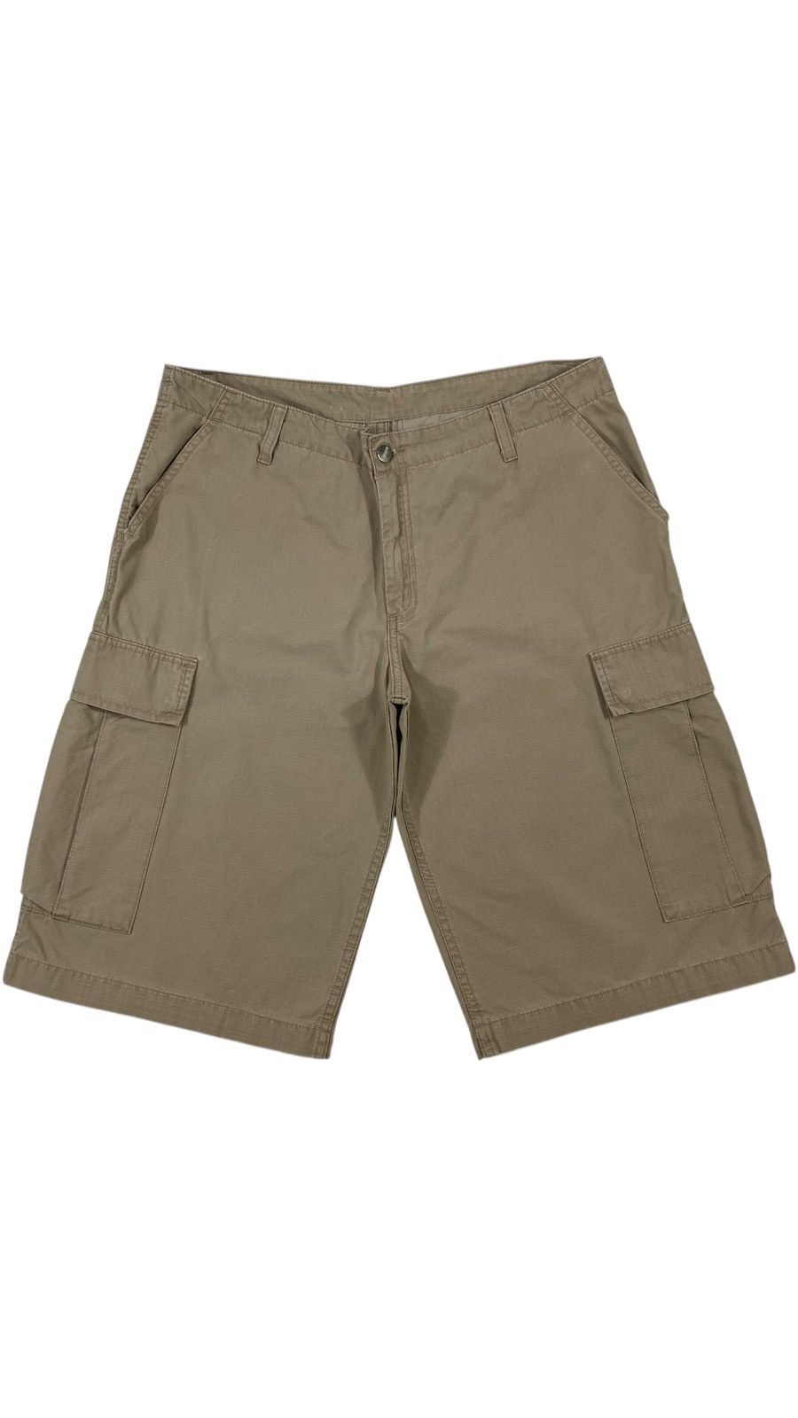 Carhartt 🔥LASTDROP🔥 Vintage Carhartt W Cargo Bermuda Ripstop Shorts Size 34" / US 12 / IT 48 - 2 Thumbnail
