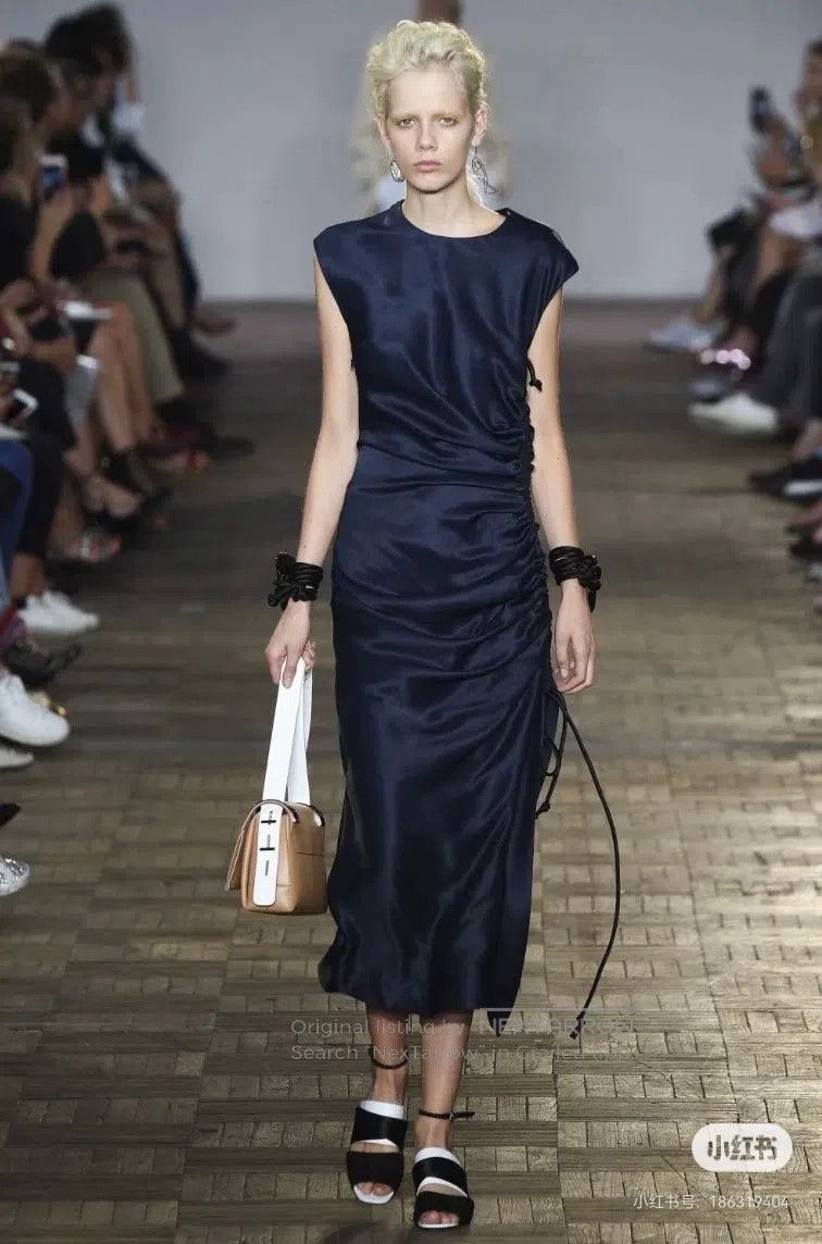 Helmut Lang Helmut Lang size 10 Champagne Gold Long Dress Size L / US 10 / IT 46 - 9 Thumbnail