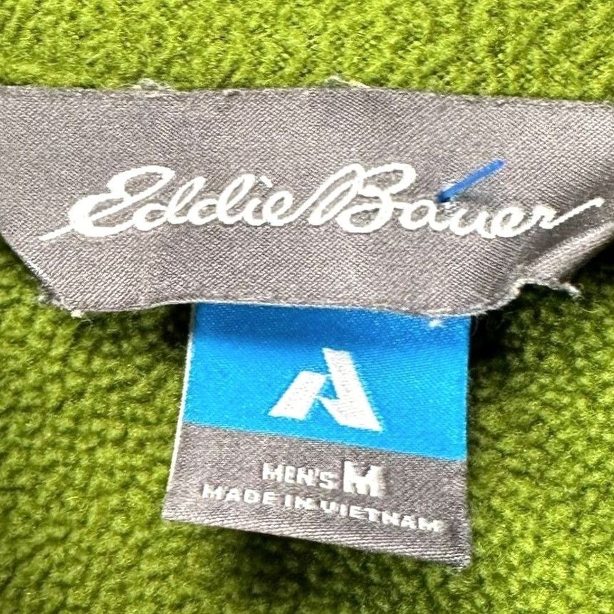 Eddie Bauer VINTAGE Eddie Bauer First Ascent Sweater Mens Medium Green Polartec Half Zip Long Sleeve Size US M / EU 48-50 / 2 - 5 Thumbnail