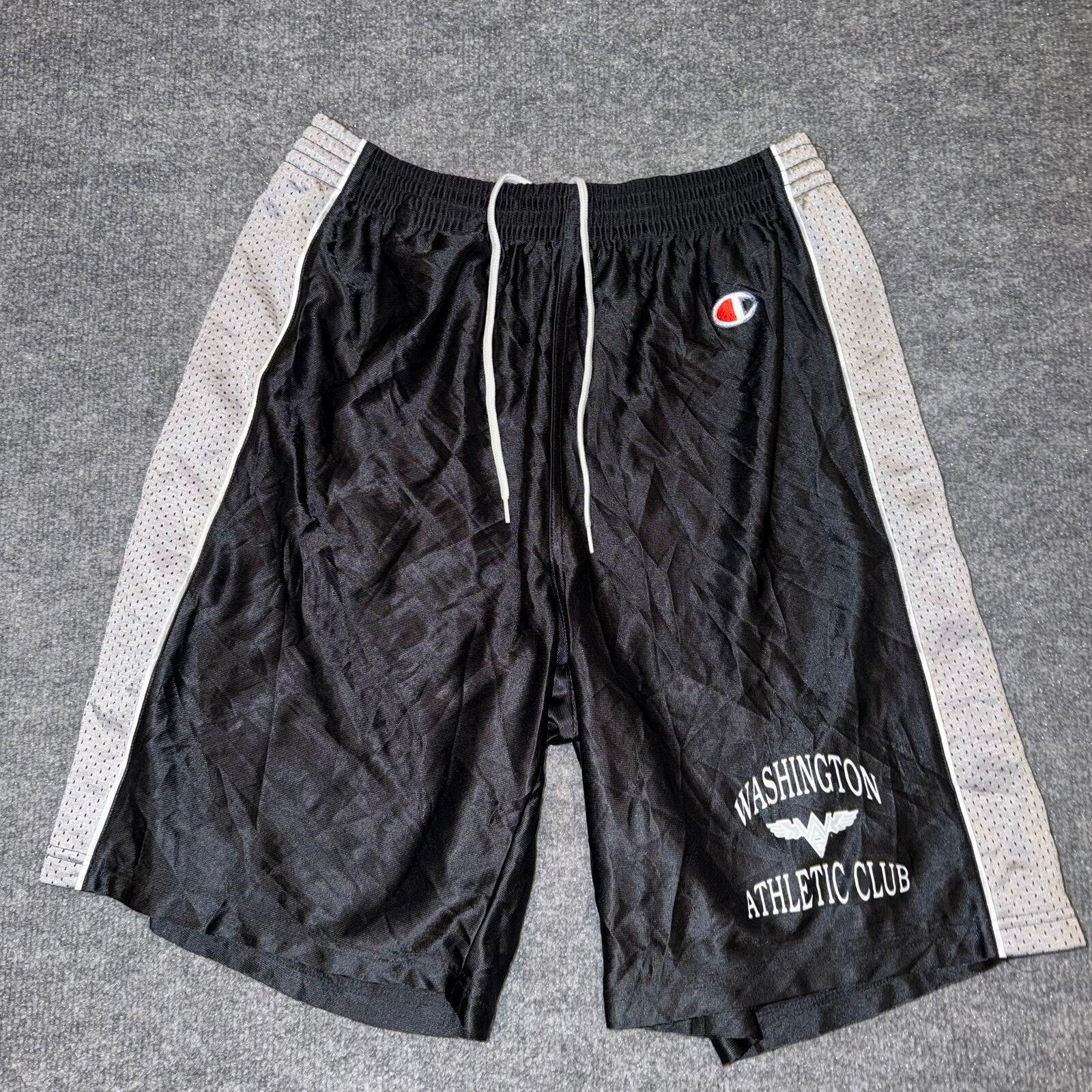 Champion Champion Athletic Club Dazzle Hoop Shorts Baggy Mens MD Vtg Size US 32 / EU 48 - 1 Thumbnail