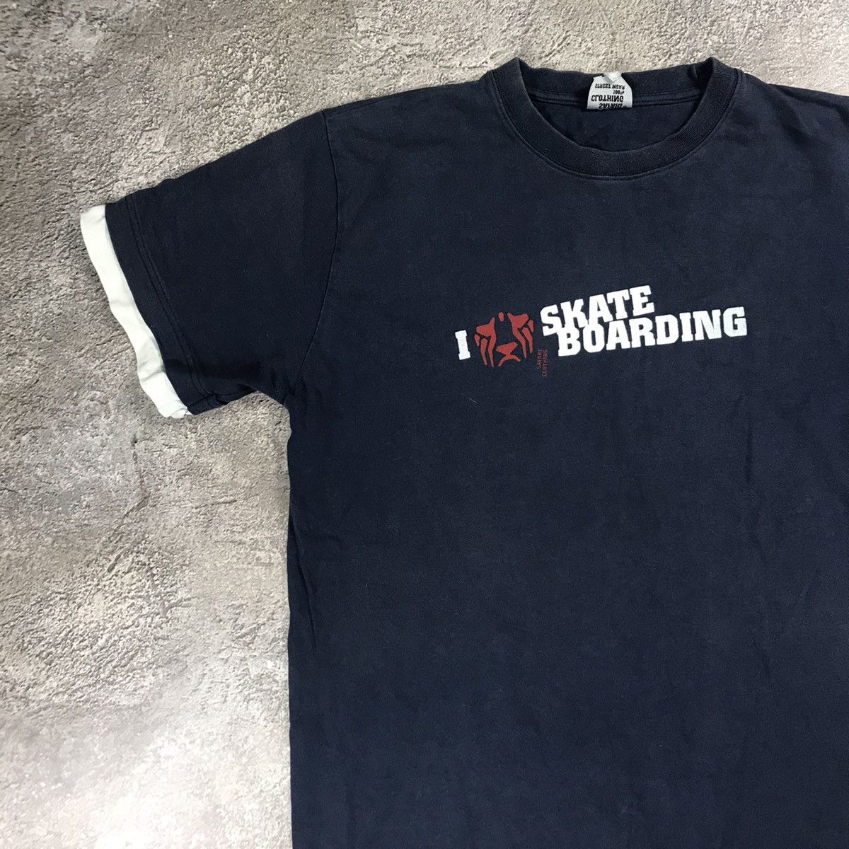 Vintage Vintage 90s Skateboarding Graphic Tee Sun Faded Skate Boxy L Size US L / EU 52-54 / 3 - 3 Thumbnail