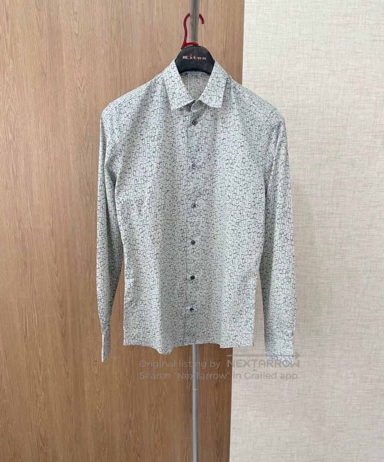 Hermes Hermes size 39 Casual Shirt for Spring/Summer Size US M / EU 48-50 / 2 - 1 Thumbnail