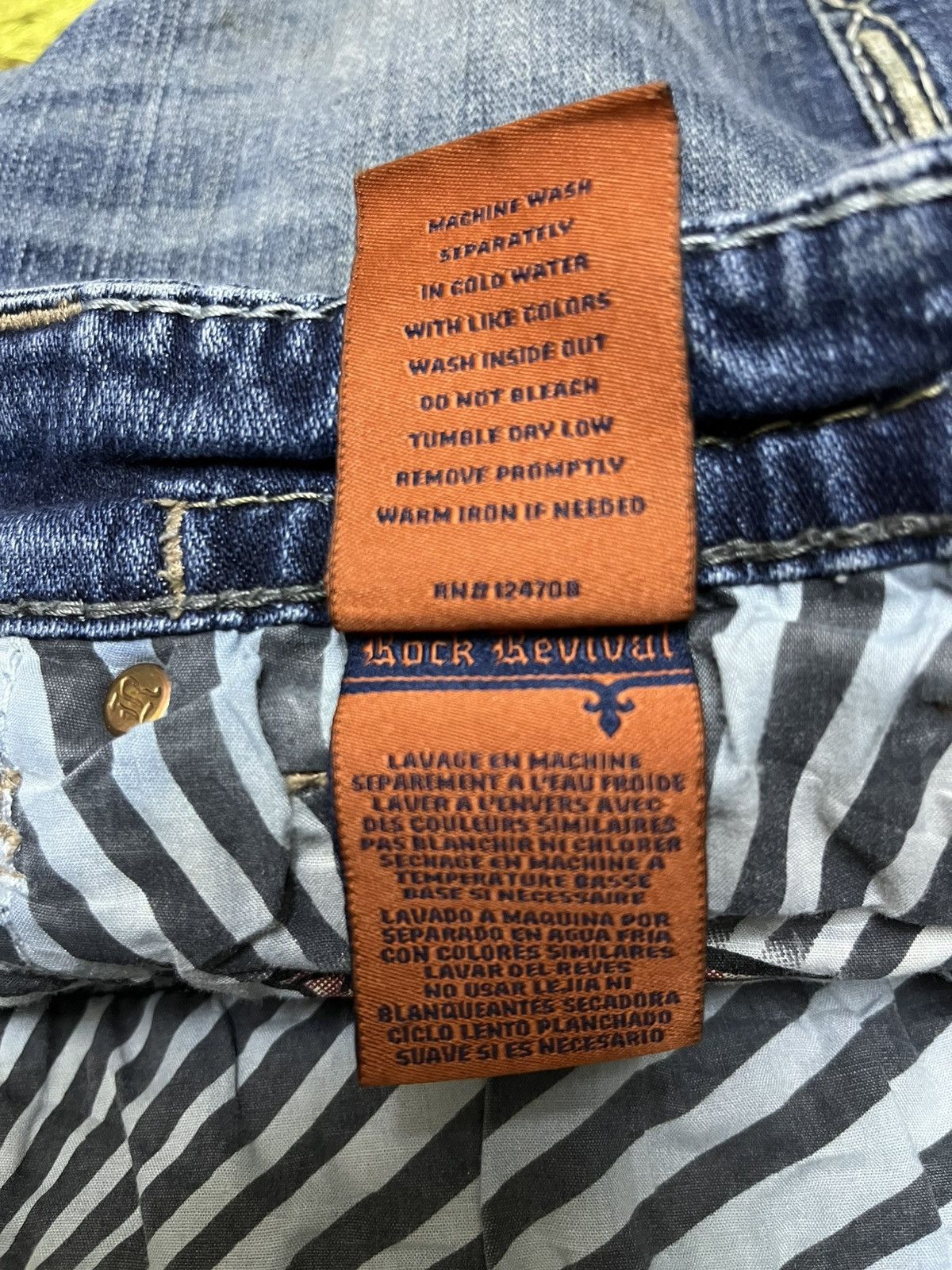 Rock Revival Strait Cut Denim Jeans