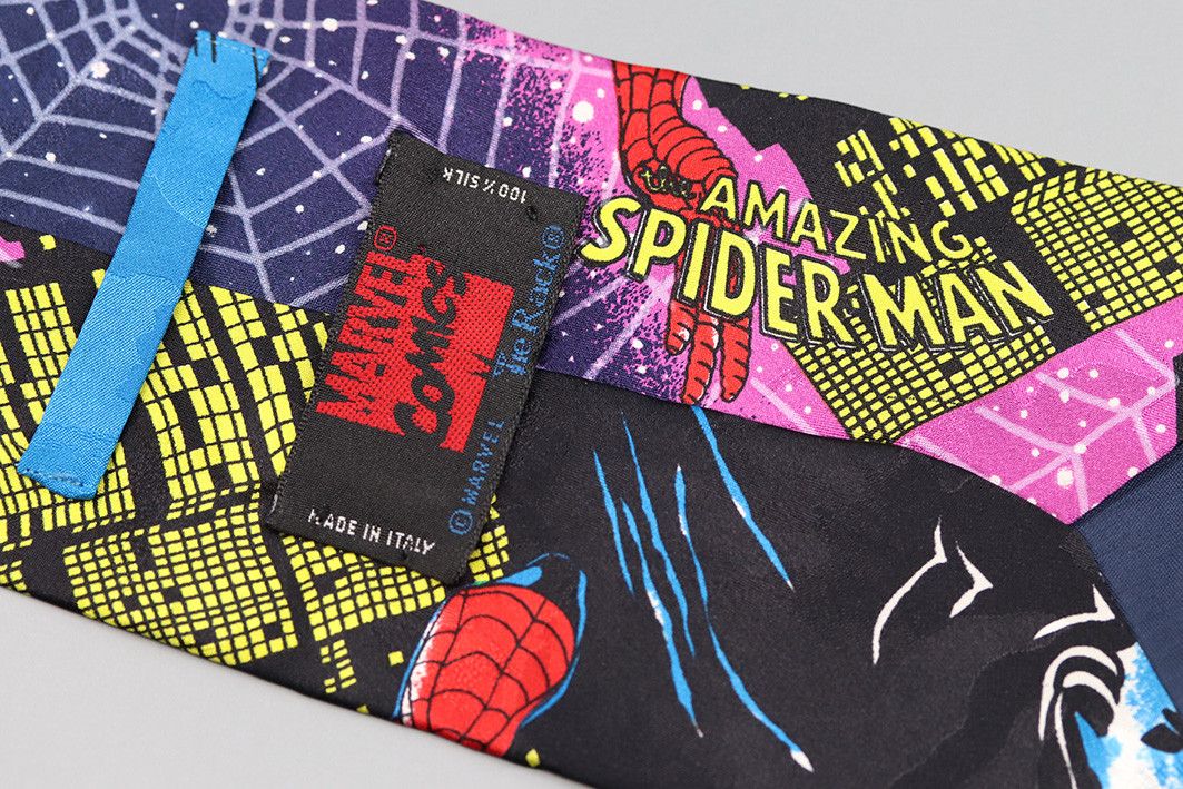 Other Vintage Spider-Man Silk Tie – The Amazing Spider-Man Size ONE SIZE - 11 Thumbnail