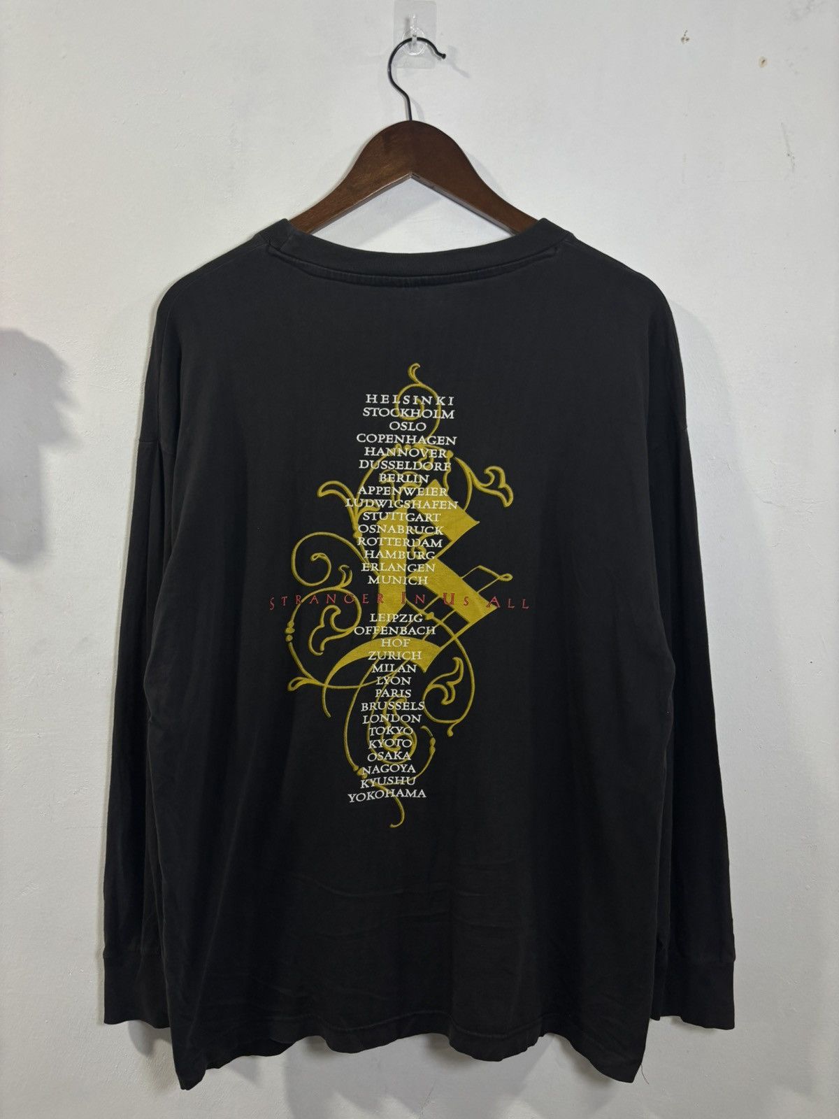 Band Tees × Vintage Vintage 90’s Ritchie Blackmore Longsleeve Tshirt Size US L / EU 52-54 / 3 - 2 Thumbnail