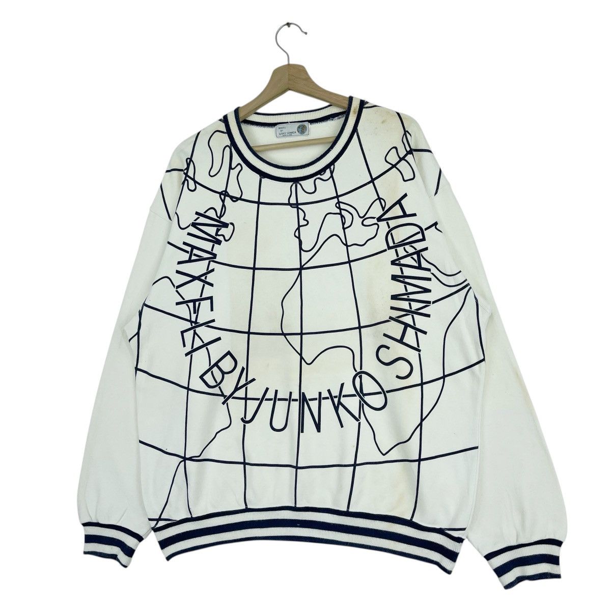 Junko Shimada × Vintage Junko Shimada Maxfli Sweatshirt Size US L / EU 52-54 / 3 - 2 Thumbnail