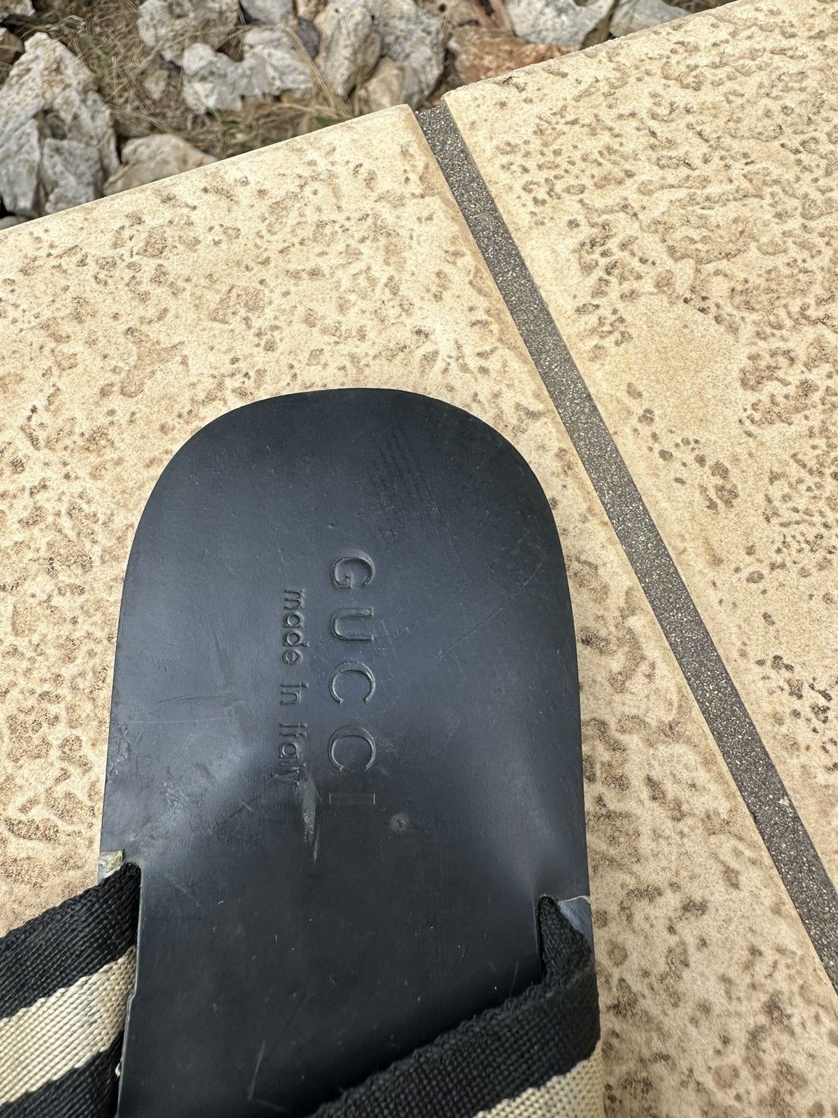 Gucci Gucci Black Sandals Shoes 40 size Size US 7 / EU 40 - 5 Thumbnail
