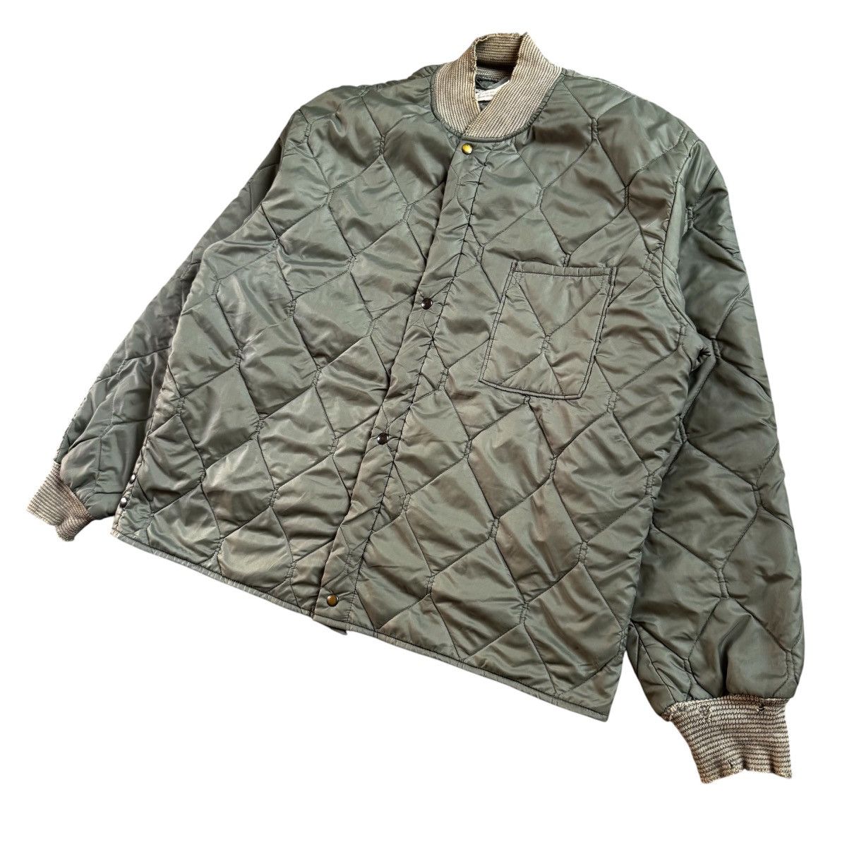 Vintage VTG 1964 US Air Force CWU-9/P Quilted Flying Jacket Liner Size US L / EU 52-54 / 3 - 2 Thumbnail