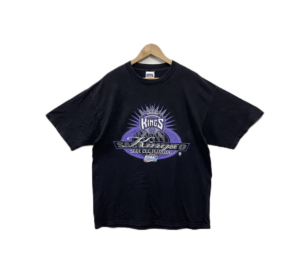 NBA Vintage Sacramento Kings NBA Tshirt Size US XL / EU 56 / 4 - 1 Thumbnail